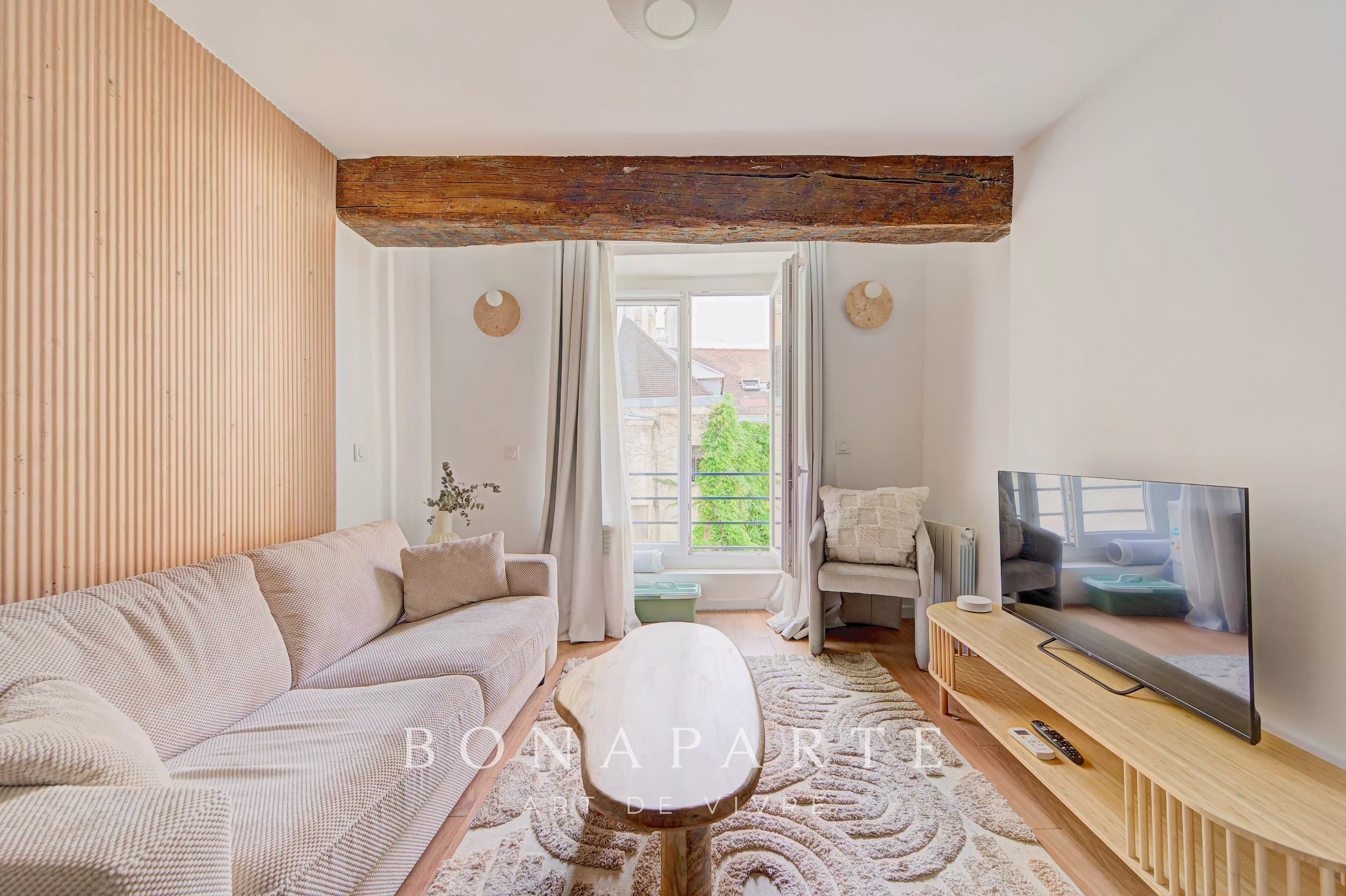 Rue des Canettes – Studio rénové – 25,27m²  – Calme sur cour - Photo 5