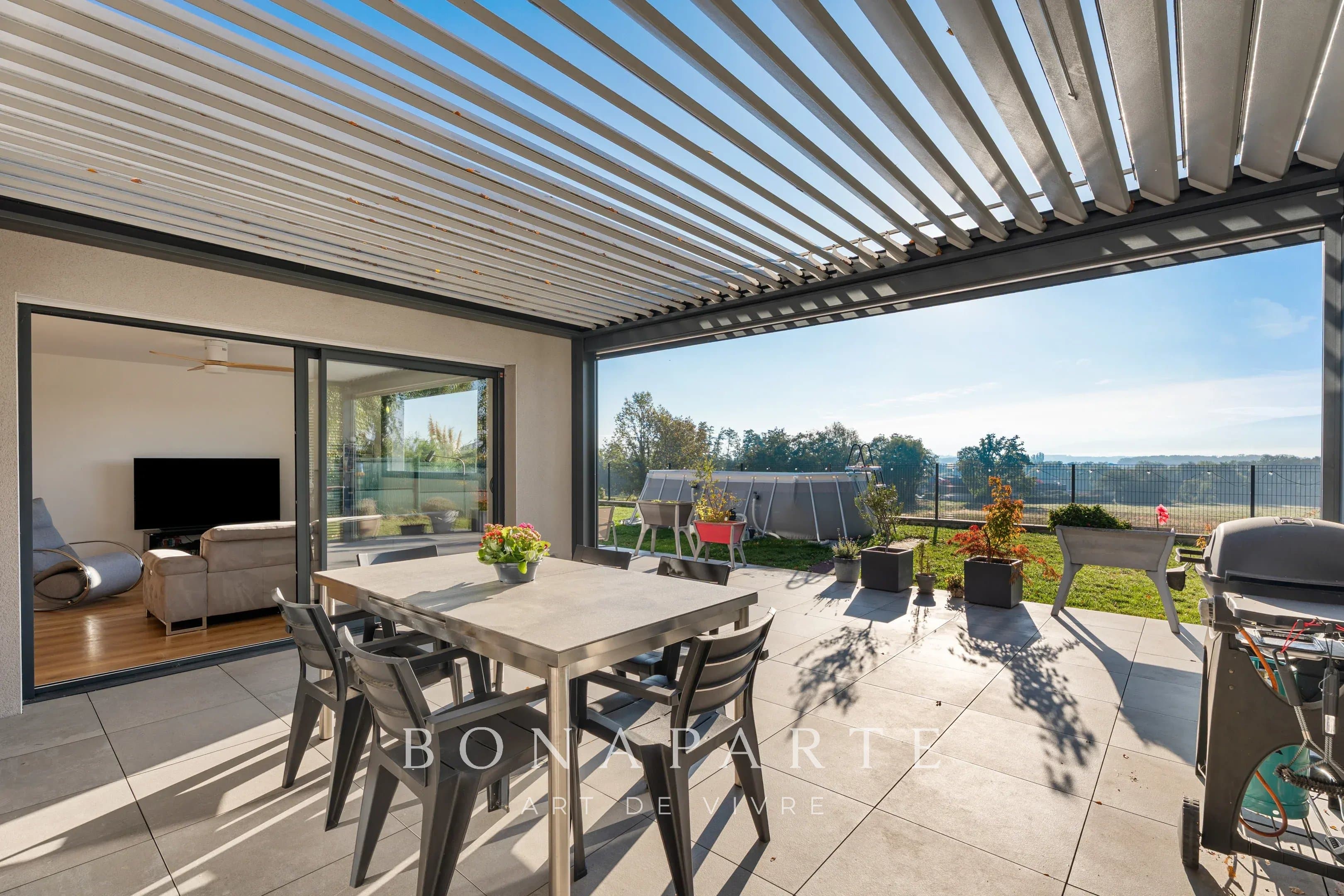 PRÉVESSIN-MOËNS - MAISON INDIVIDUELLE P7 - VUE MONT-BLANC - Photo 2