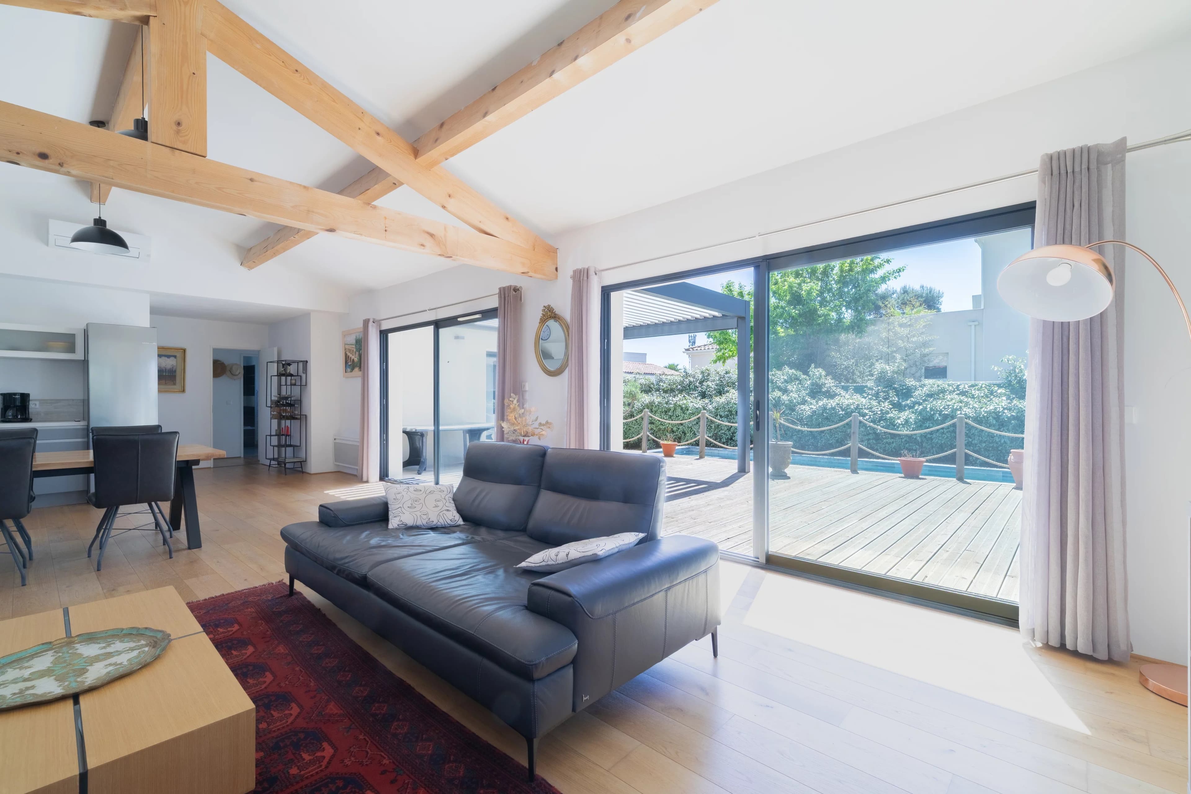 Villa contemporaine de plain-pied avec piscine à 700 m de la plage – Rochelongue, Le Grau d’Agde - Photo 3