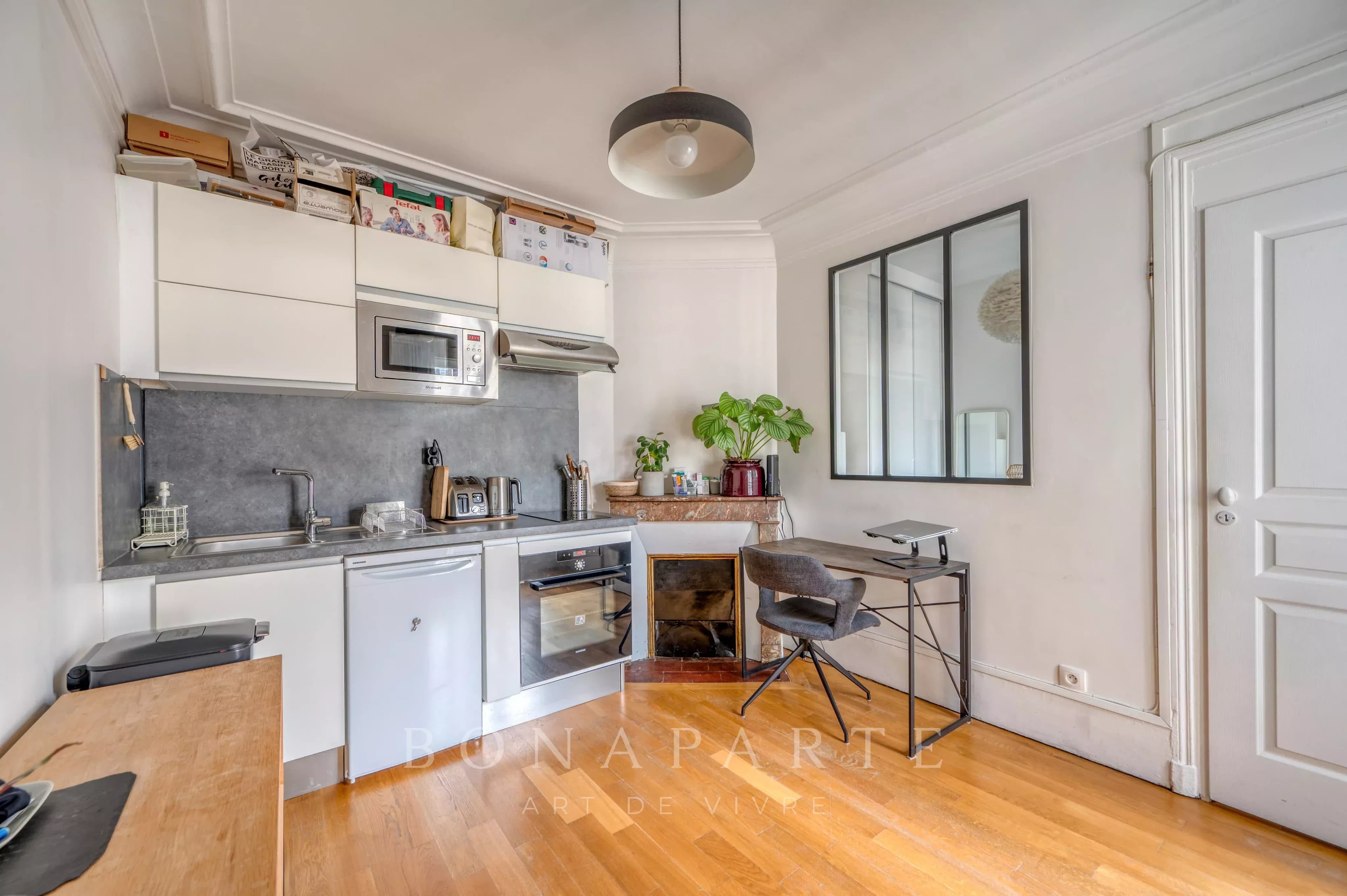 2 pièces calme et lumineux