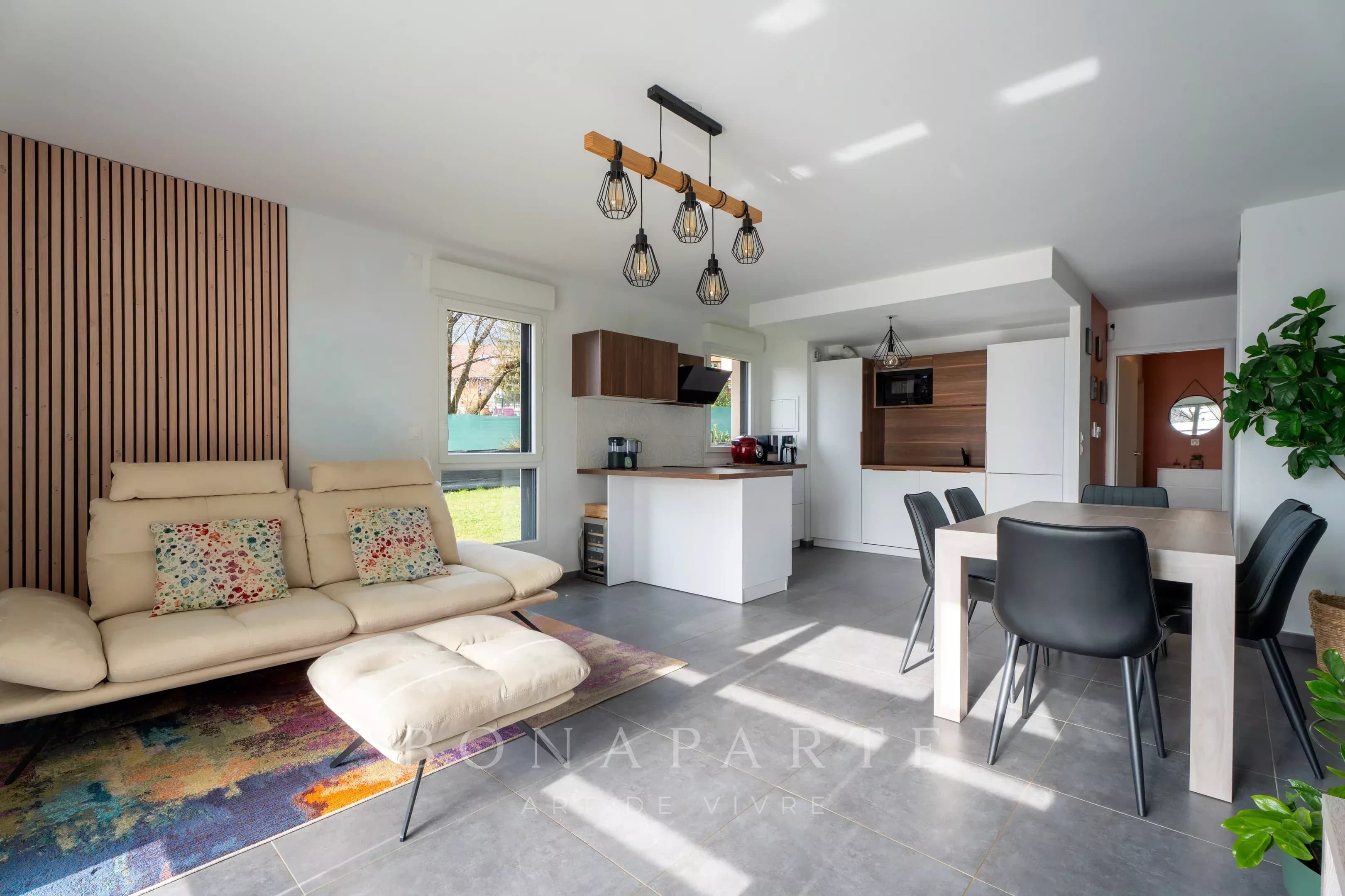 A vendre - Appartement 4 pièces avec jardin – Crozet