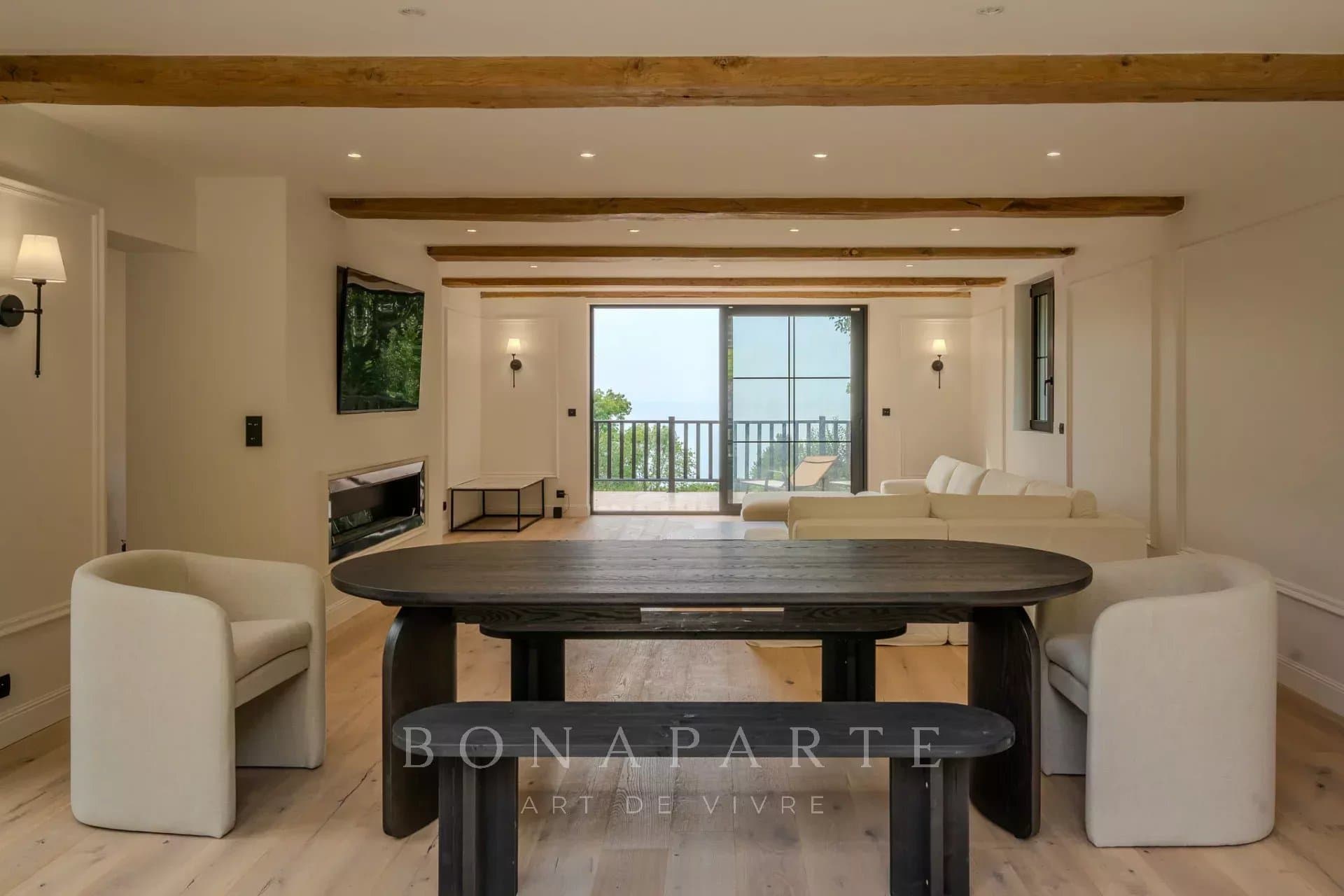 Maison normande vue mer entièrement rénovée