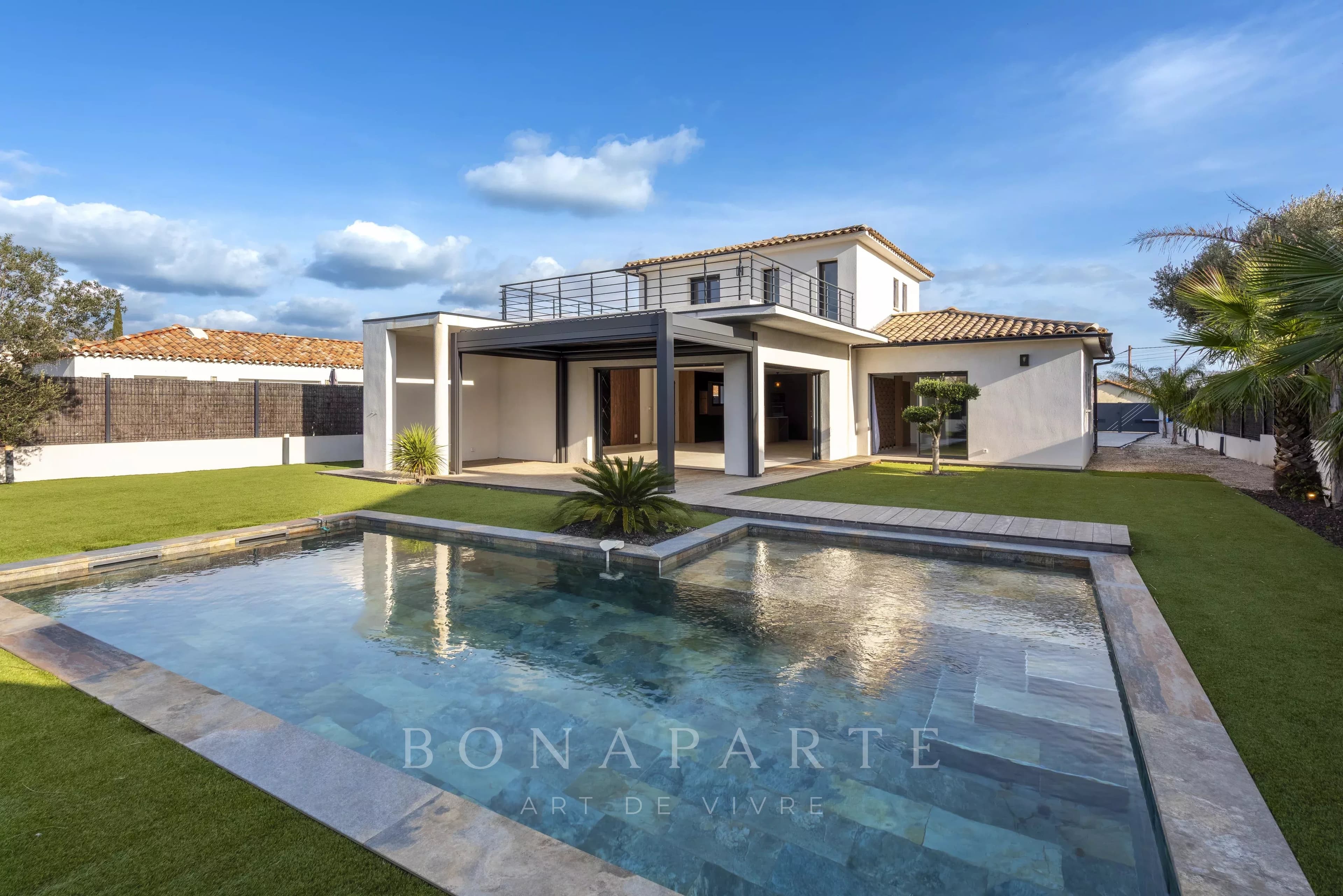 Villa contemporaine 4 chambres