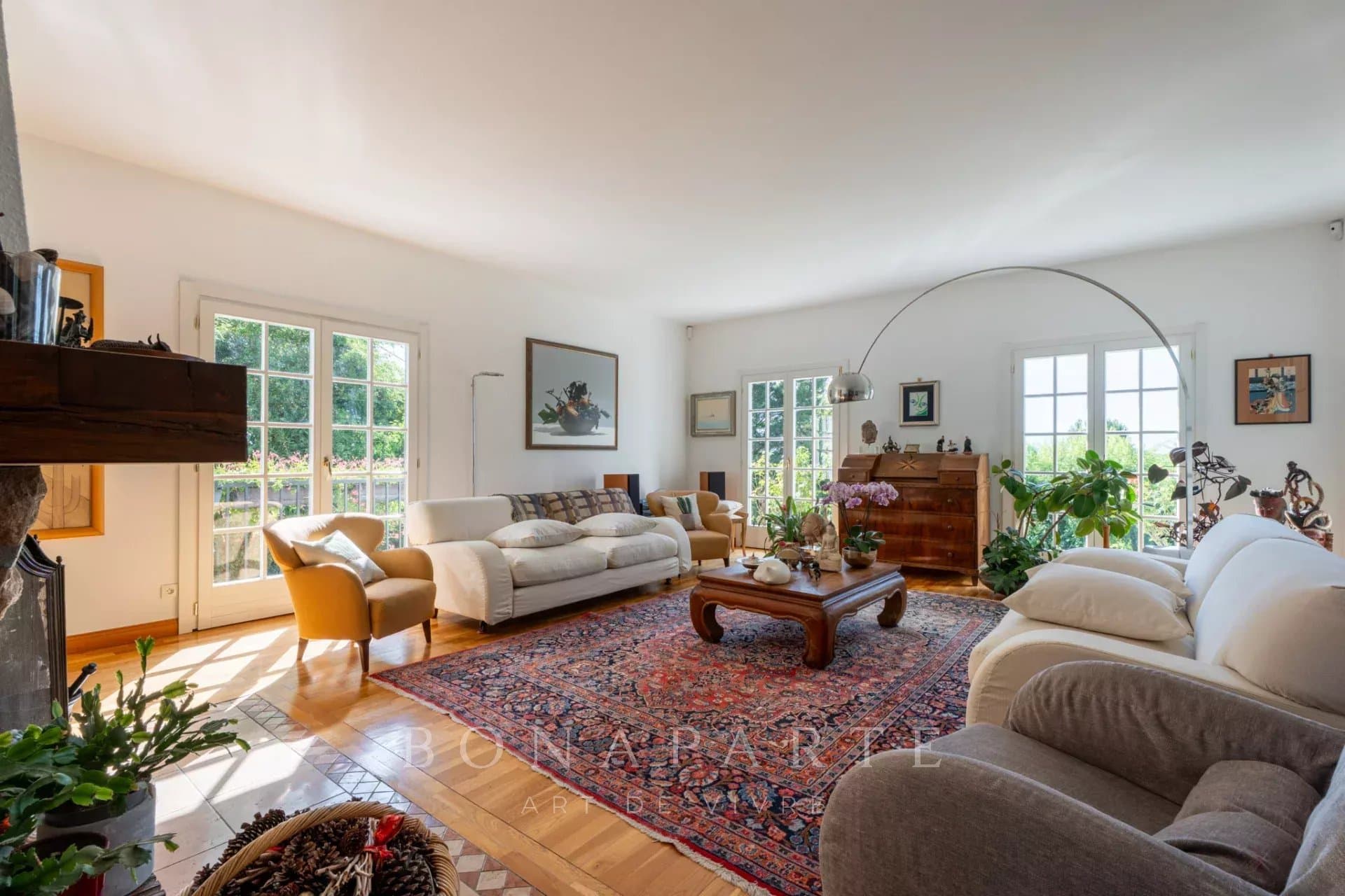 Propriété de prestige avec vue Mont-Blanc – Grilly, frontière suisse