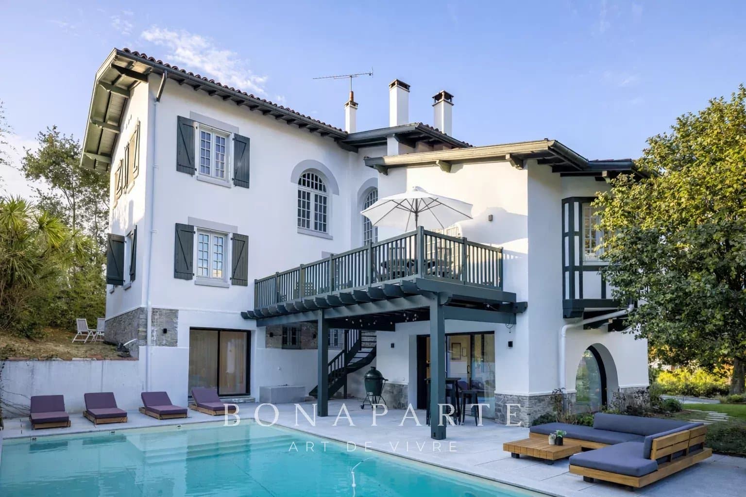 BIARRITZ PARC D'HIVER - LUXUEUSE MAISON RENOVEE PAR UN ARCHITECTE