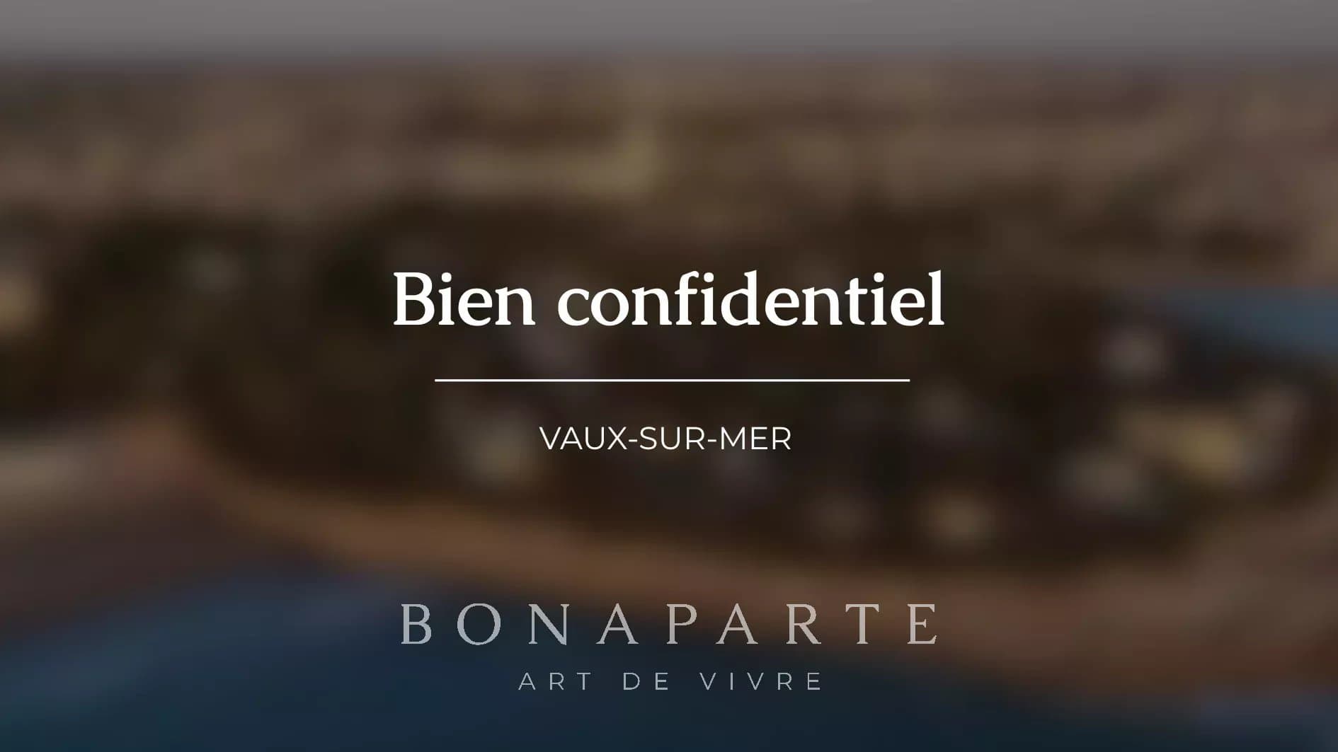 DOMAINE DES FÉES / VAUX SUR MER - EXCEPTIONAL CONTEMPORARY PROPERTY