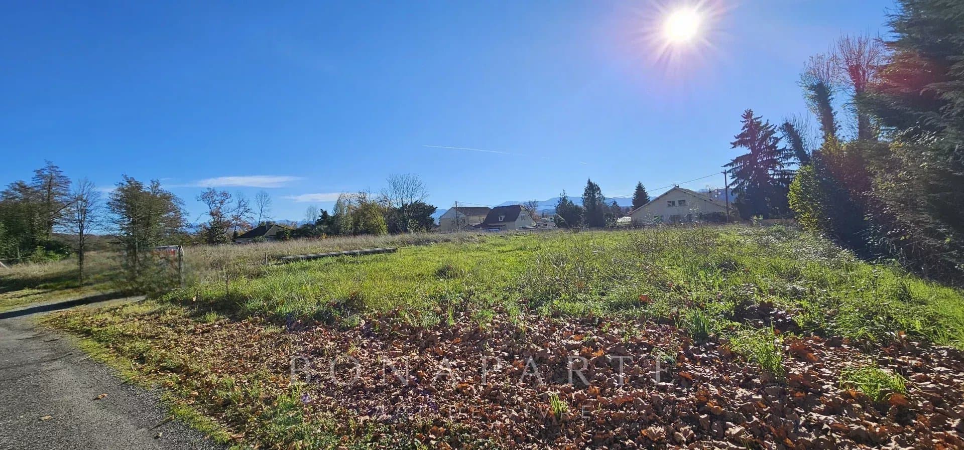 Developed land 702m2, Aressy, near PAU, with view of the Pyrenees