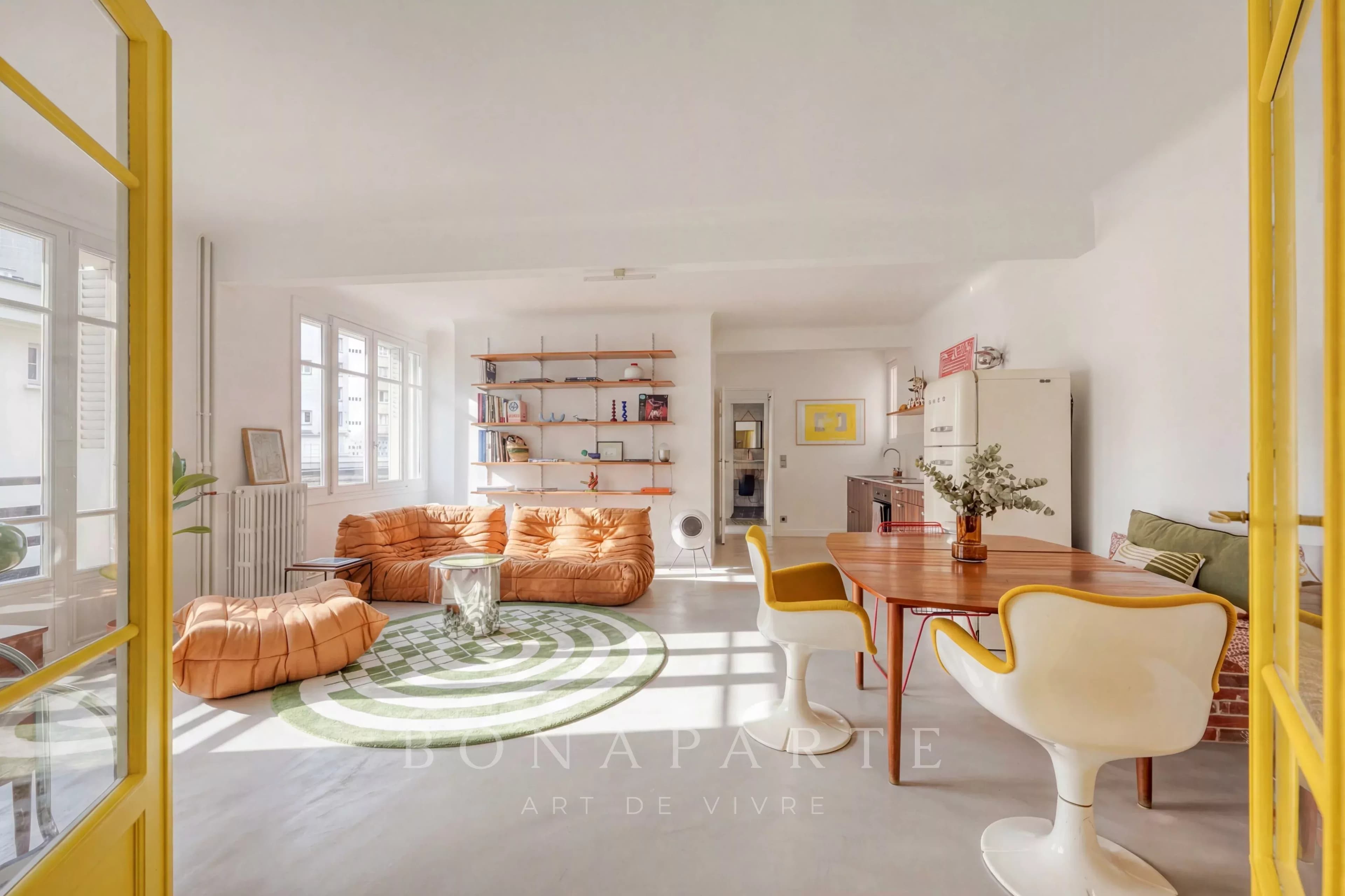 PARIS 17e - BESSIERES - Appartement - 4 pièces - 74,16m2 Carrez - 3 chambres - Balcon