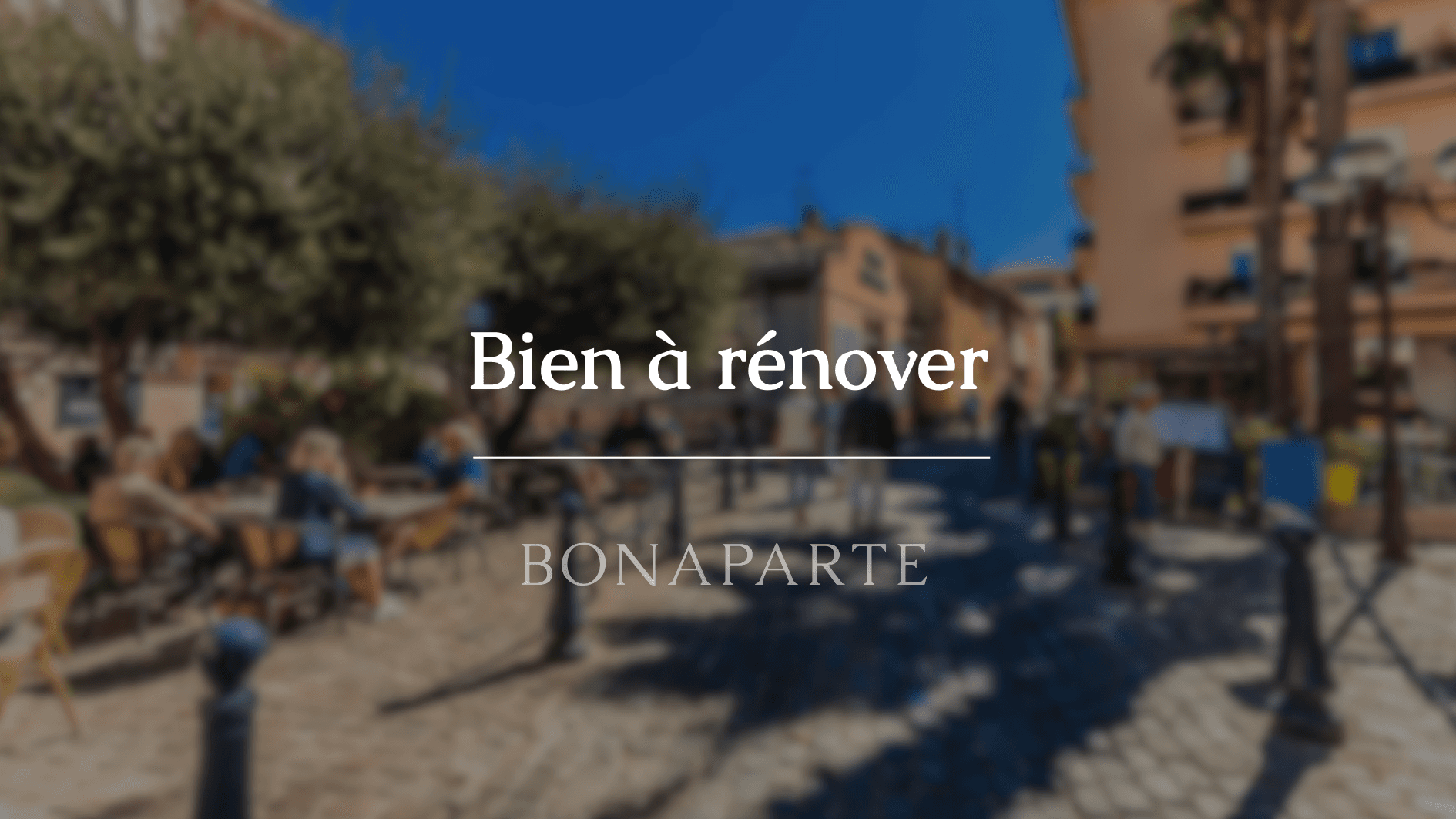 Immeuble composé de deux appartements F2 de 47 et 53m2 dont