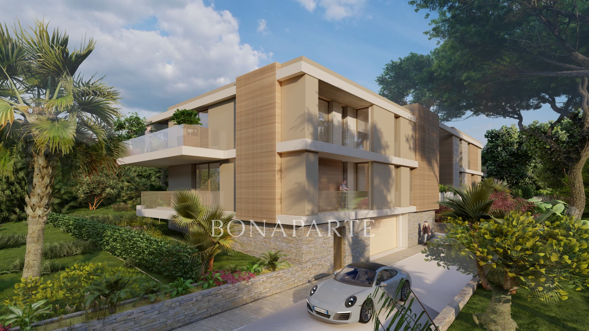 Luxurious 83m2 two-bedroom apartment located on the garden l