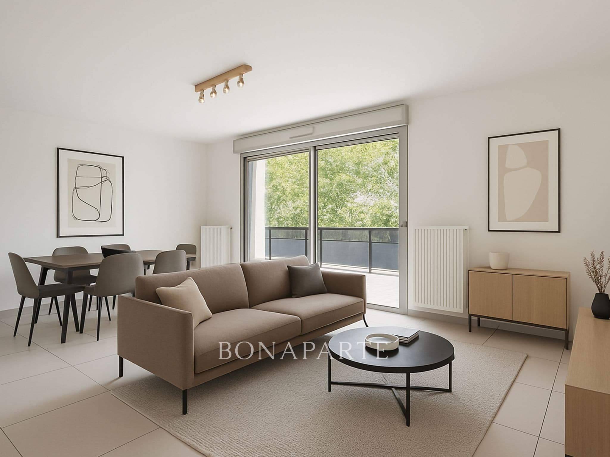 Appartement 3 pièces avec terrasse et parking à Ferney-Volta