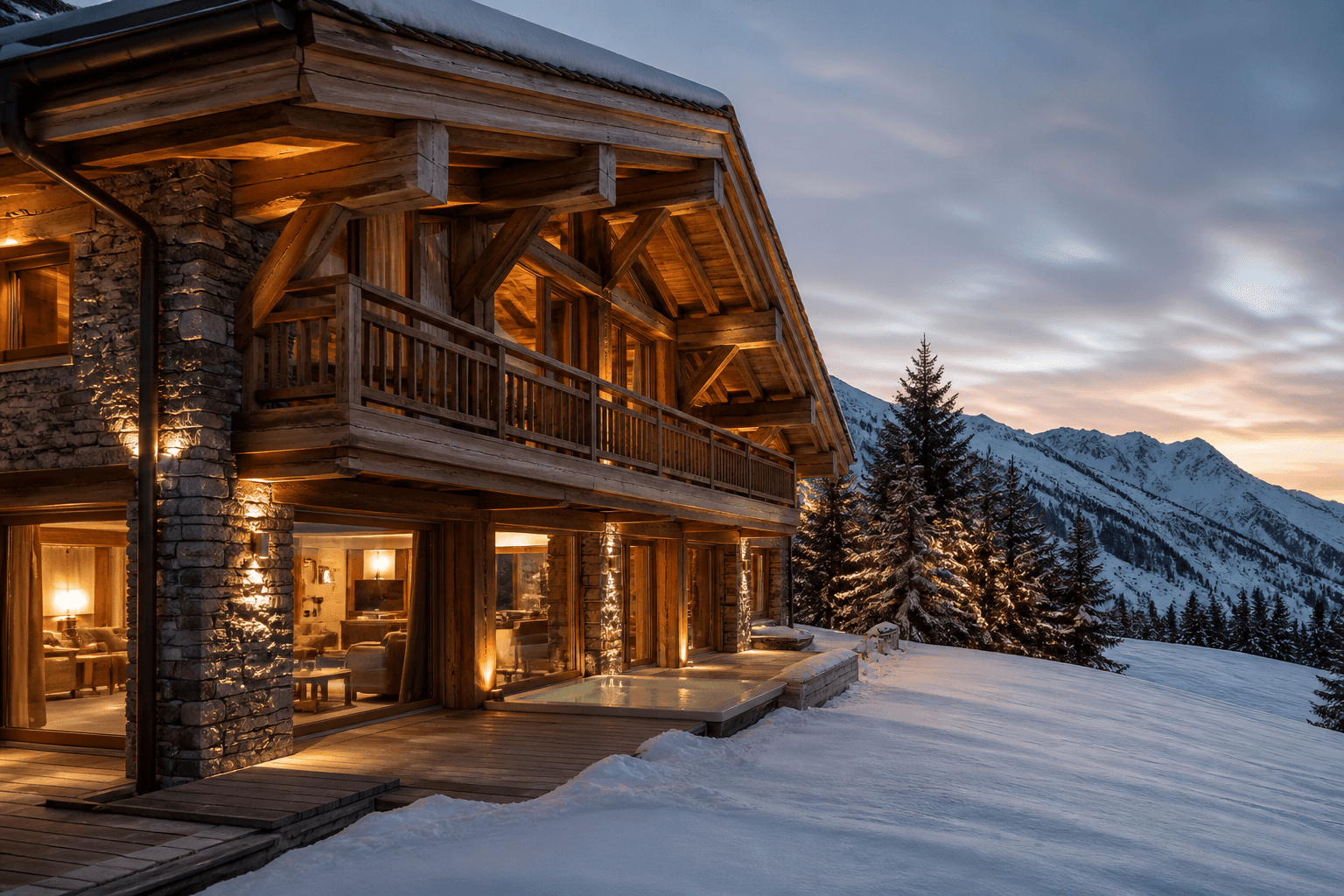 Chalet d'exception à Courchevel