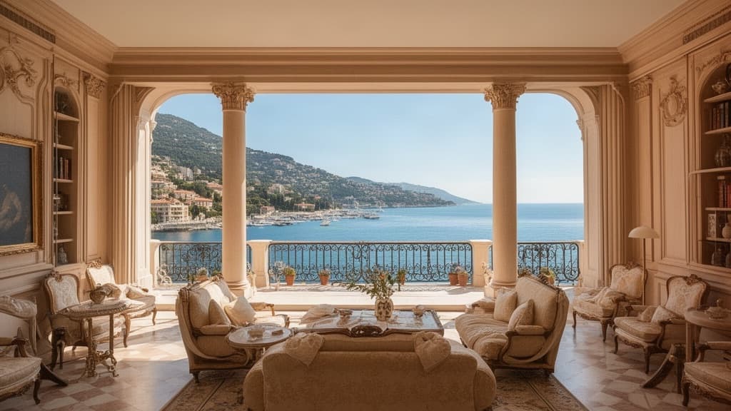 Villa avec vue baie à Beaulieu-sur-Mer
