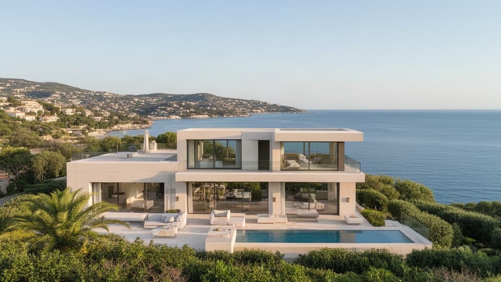 Villa avec vue baie à Cavalaire-sur-Mer