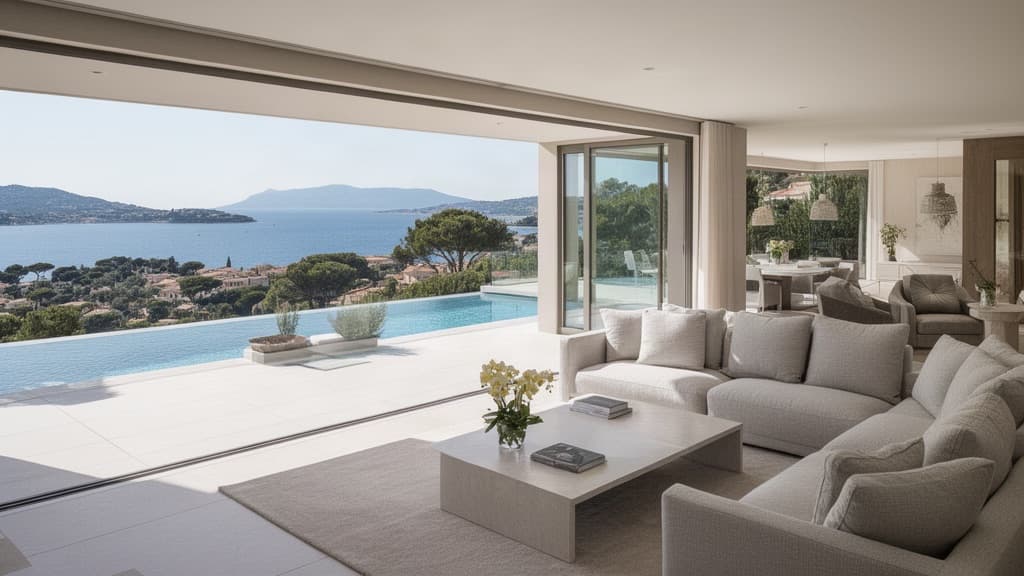 Appartement face mer à Cavalaire-sur-Mer