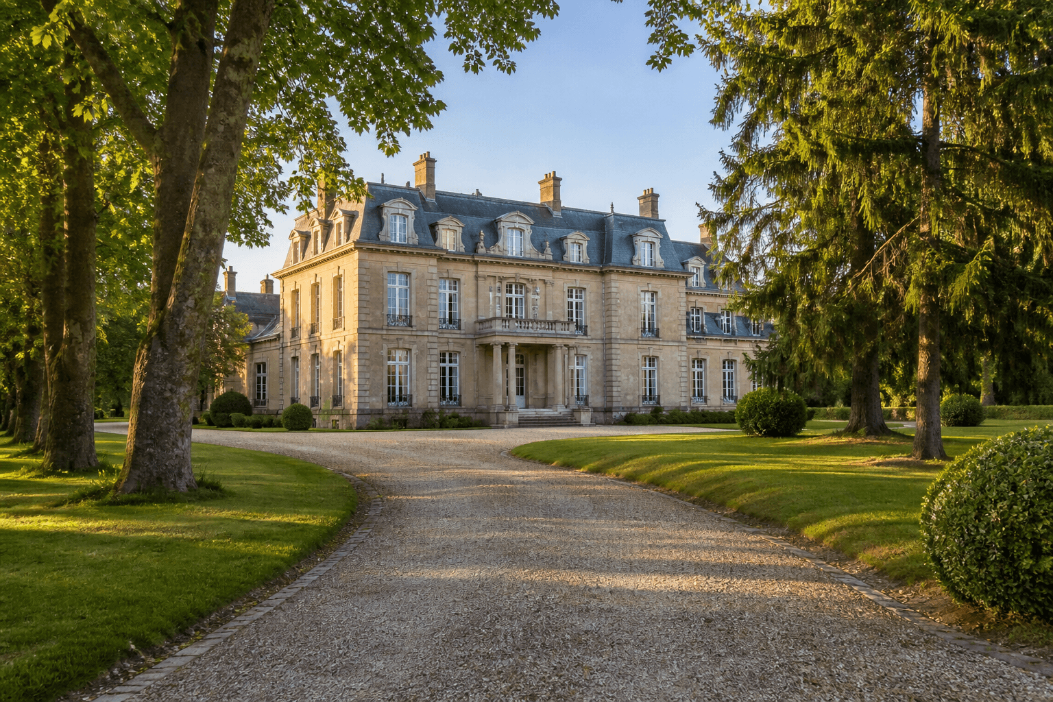 Propriété avec parc à Maisons-Laffitte