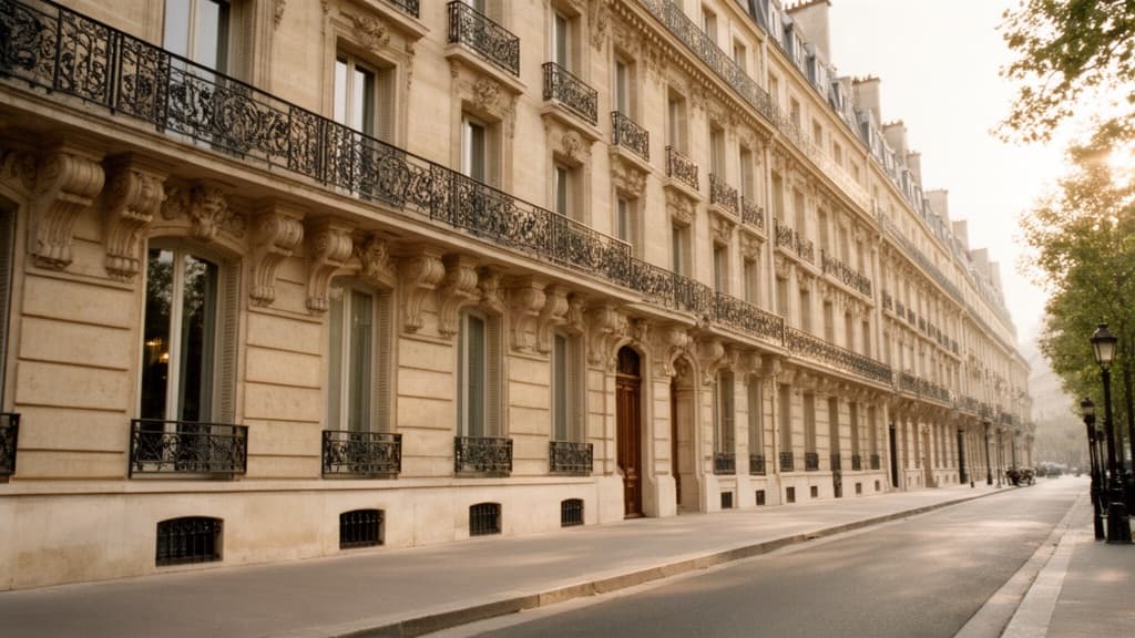 Appartement haussmannien de prestige à Paris