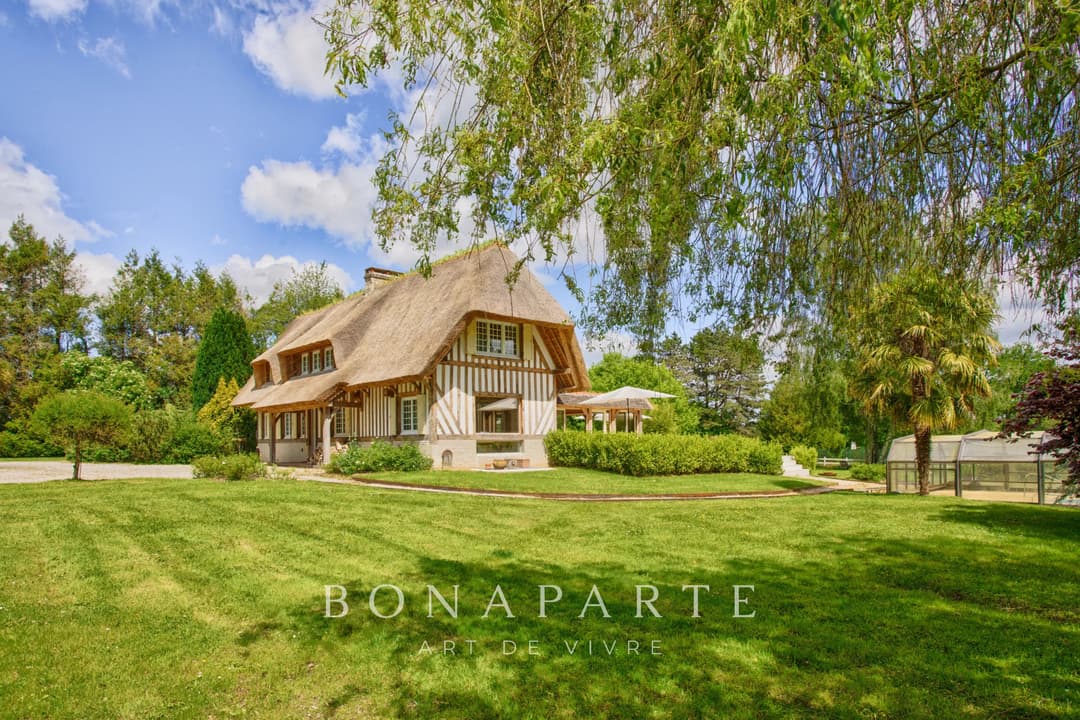 ÉLÉGANTE CHAUMIÈRE AVEC PISCINE ET TENNIS, À 10 MINUTES DES PLAGES - Photo 22