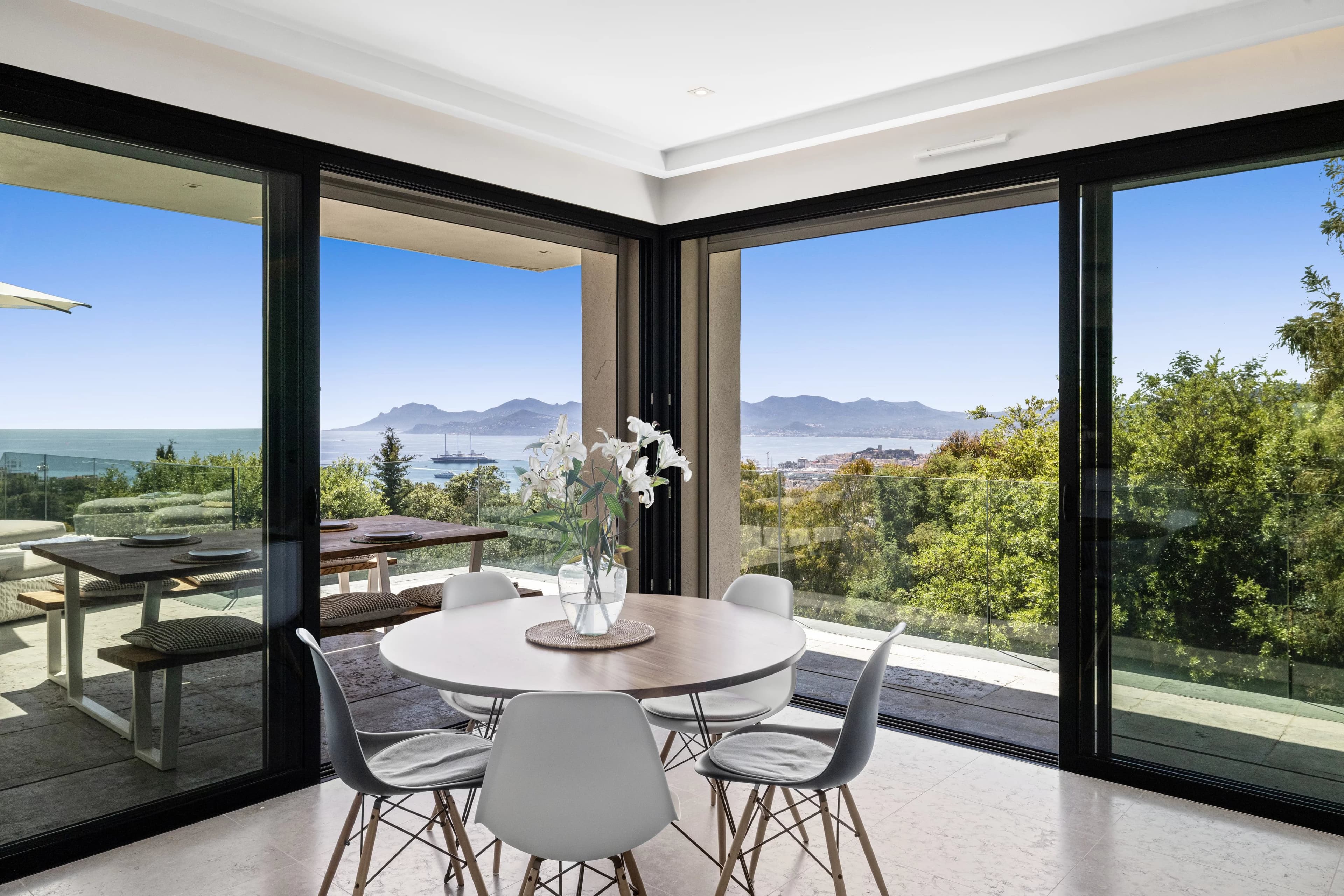 Cannes Californie – Villa contemporaine avec vue mer panoramique - Photo 5