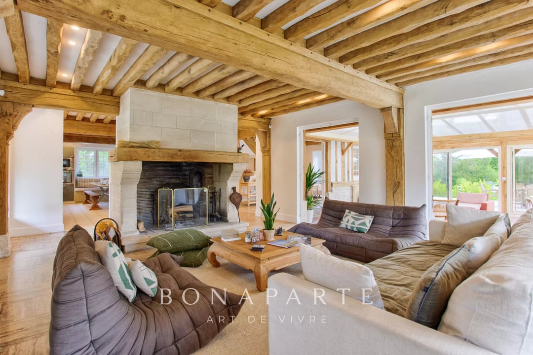 ÉLÉGANTE CHAUMIÈRE AVEC PISCINE ET TENNIS, À 10 MINUTES DES PLAGES - Photo 5