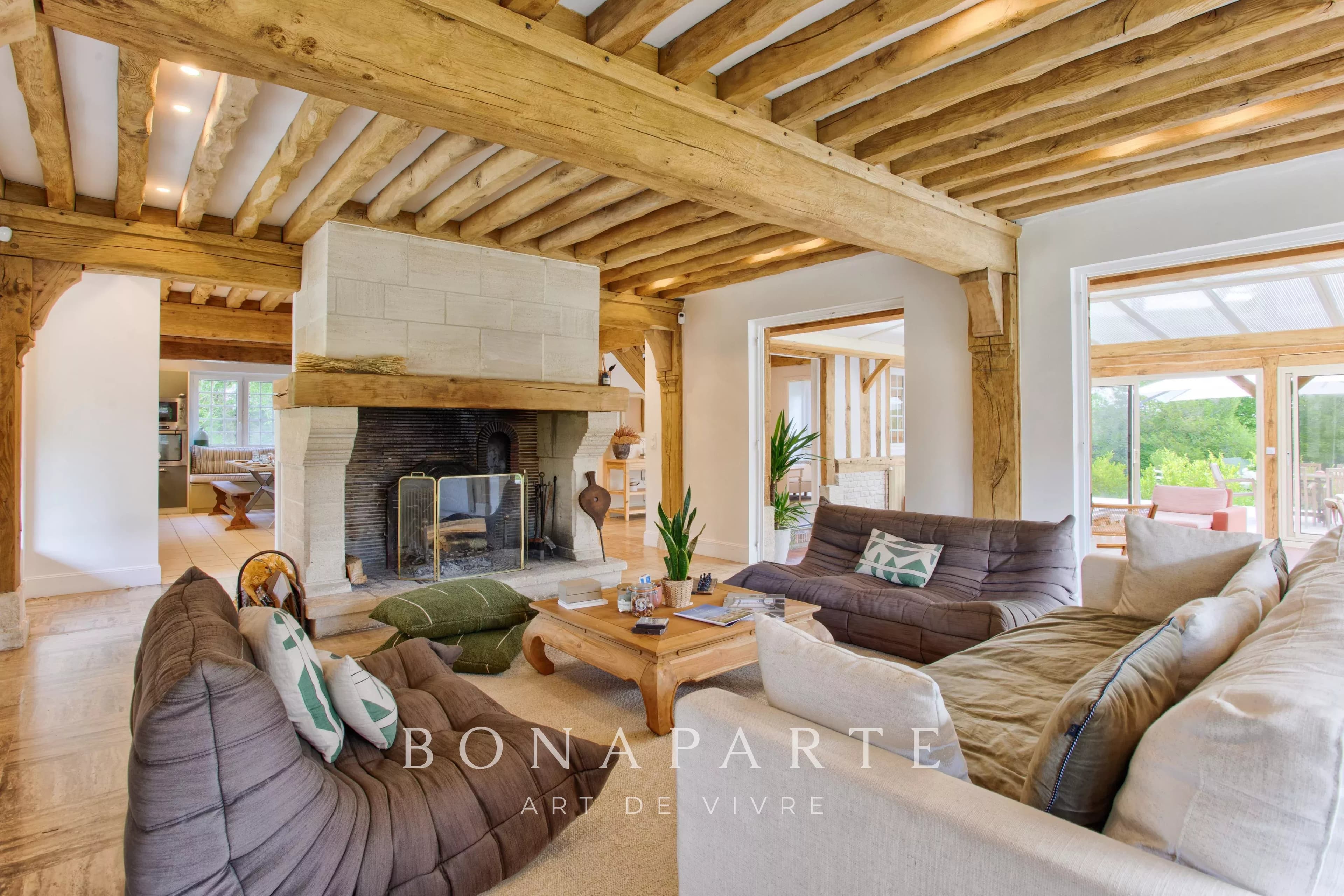 ÉLÉGANTE CHAUMIÈRE AVEC PISCINE ET TENNIS, À 10 MINUTES DES PLAGES - Photo 5