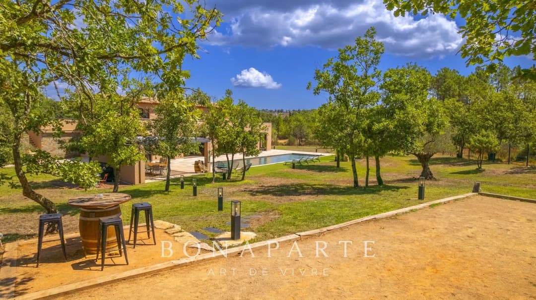 BAGNOLS-EN-FORÊT - ELEGANTE VILLA CONTEMPORAINE - PISCINE - Photo 10