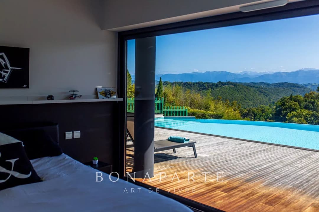 Coteaux de Jurançon – Villa d’exception & vue Pyrénées - Photo 11