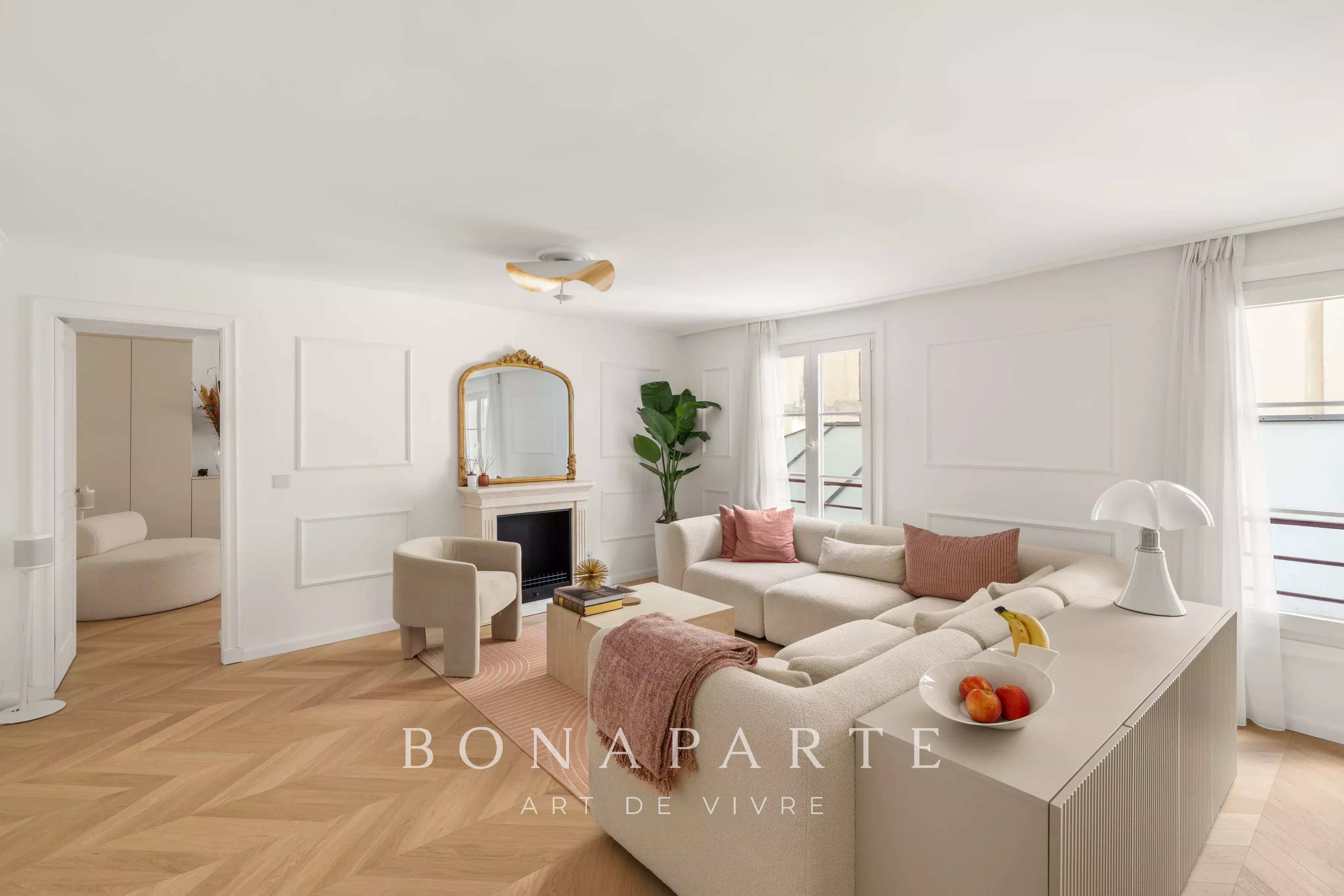 PARIS 1 / MARCHÉ SAINT-HONORÉ – APPARTEMENT – 2 CHAMBRES – 91 M² – ENTIÈREMENT RÉNOVÉ – CALME SUR COUR - Photo 3