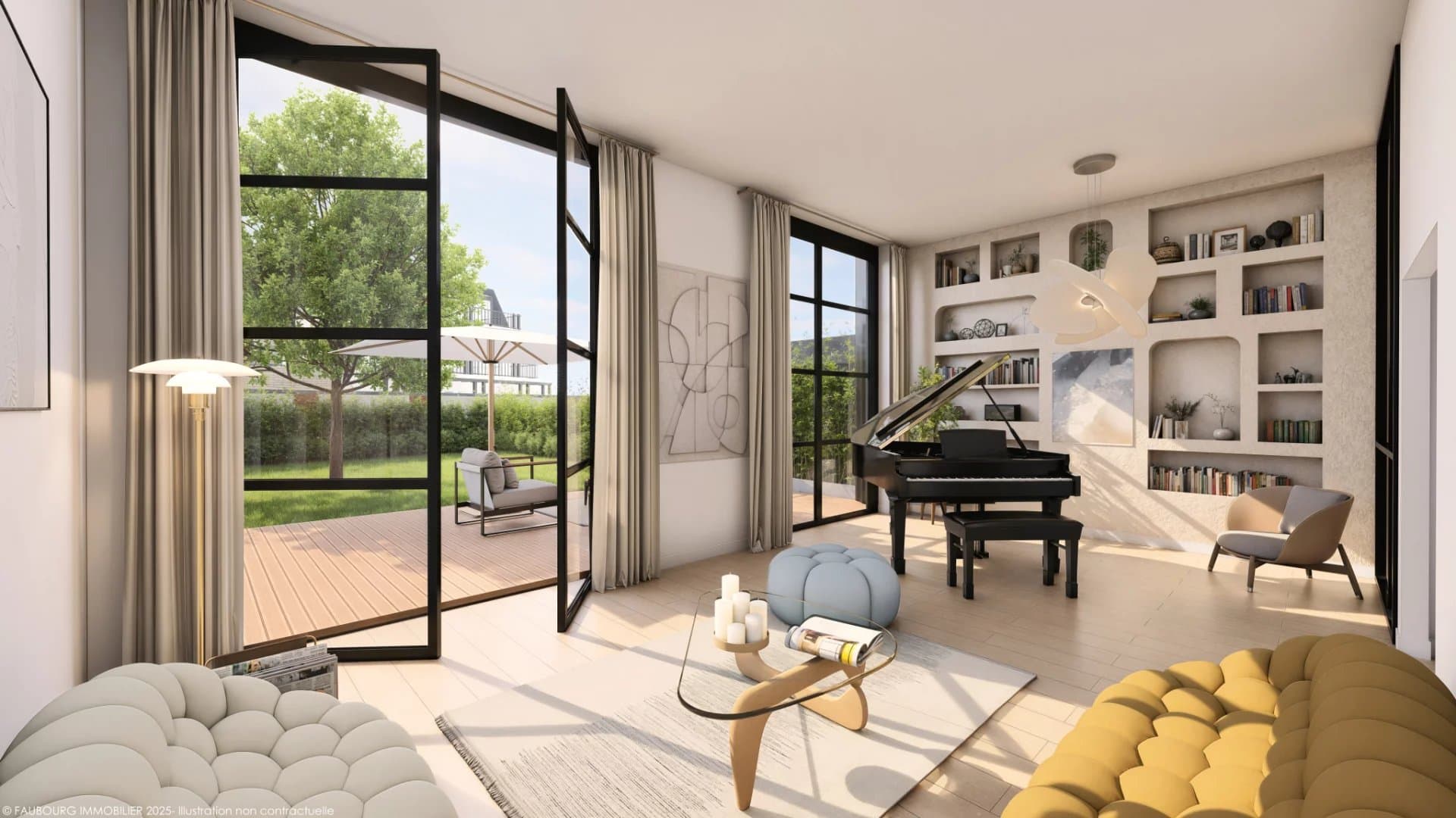 DEAUVILLE - MAISON D'ARCHITECTE D'EXCEPTION - EMPLACEMENT PRIVILEGIE - Photo 5