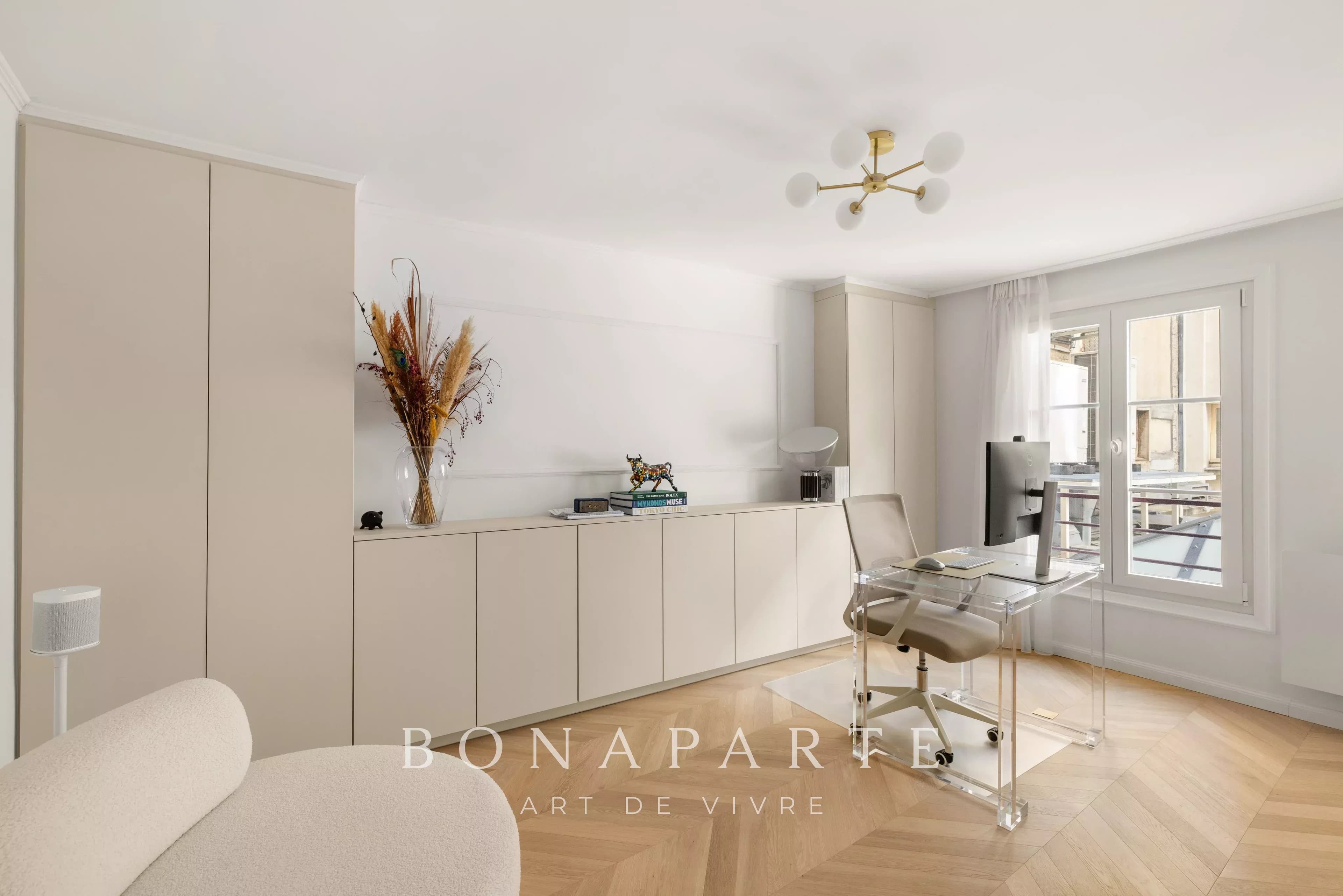 PARIS 1 / MARCHÉ SAINT-HONORÉ – APPARTEMENT – 2 CHAMBRES – 91 M² – ENTIÈREMENT RÉNOVÉ – CALME SUR COUR - Photo 7
