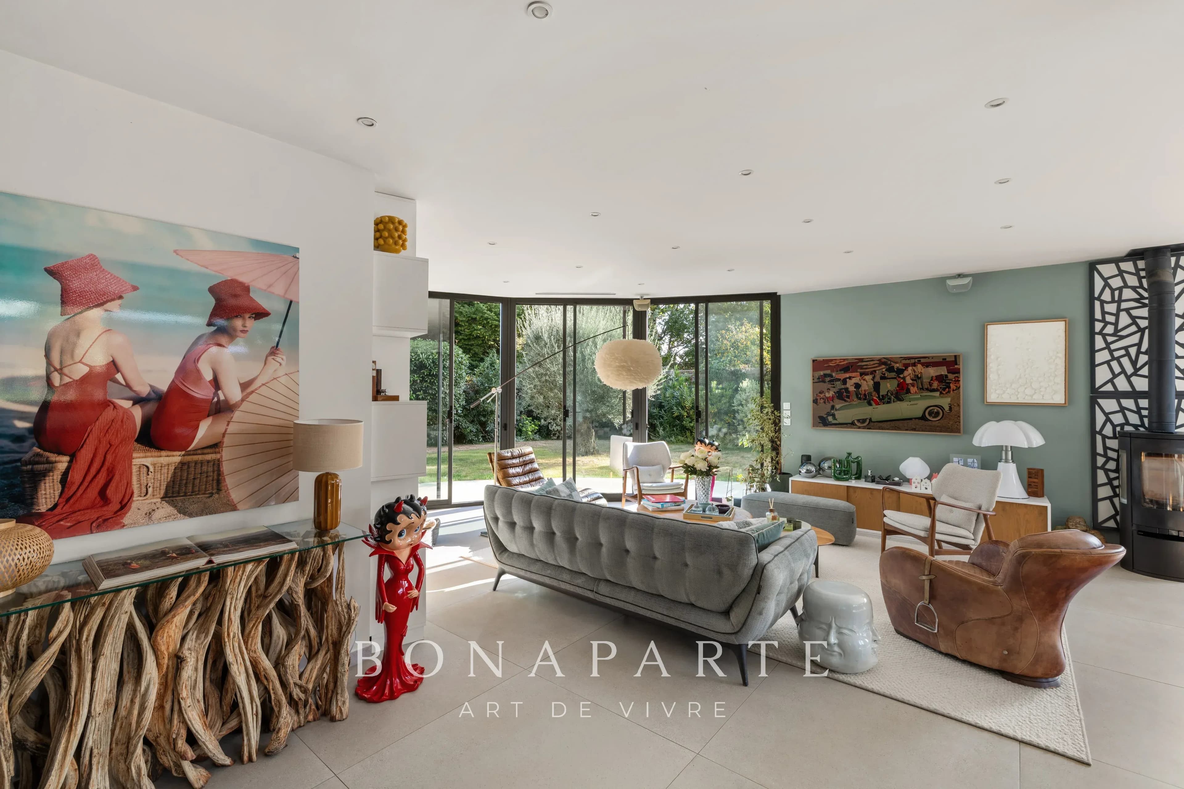 RUEIL-MALMAISON – MAISON CONTEMPORAINE 235 M² – 5 CHAMBRES – PISCINE – SAINT-CUCUFA - Photo 9