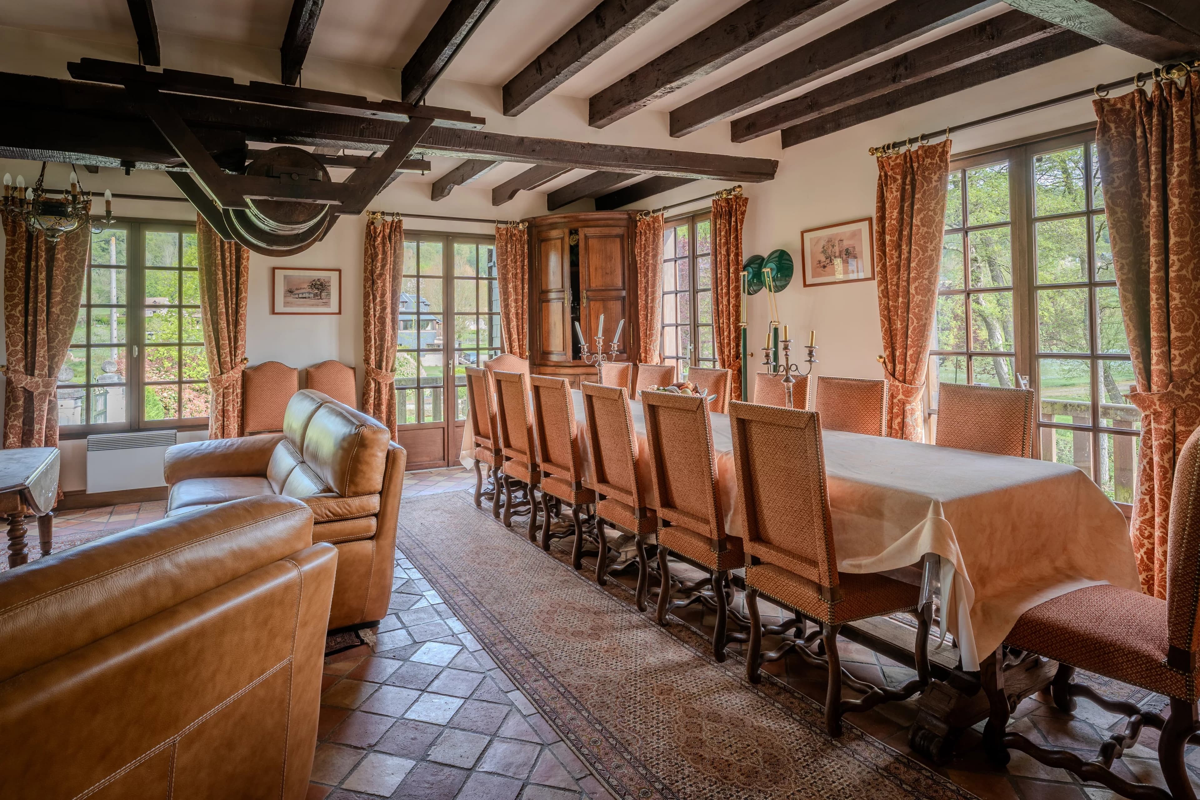 DOMAINE DE 1 HECTARE AVEC RIVIÈRE, MOULIN ET MAISONS À COLOMBAGES - Photo 4