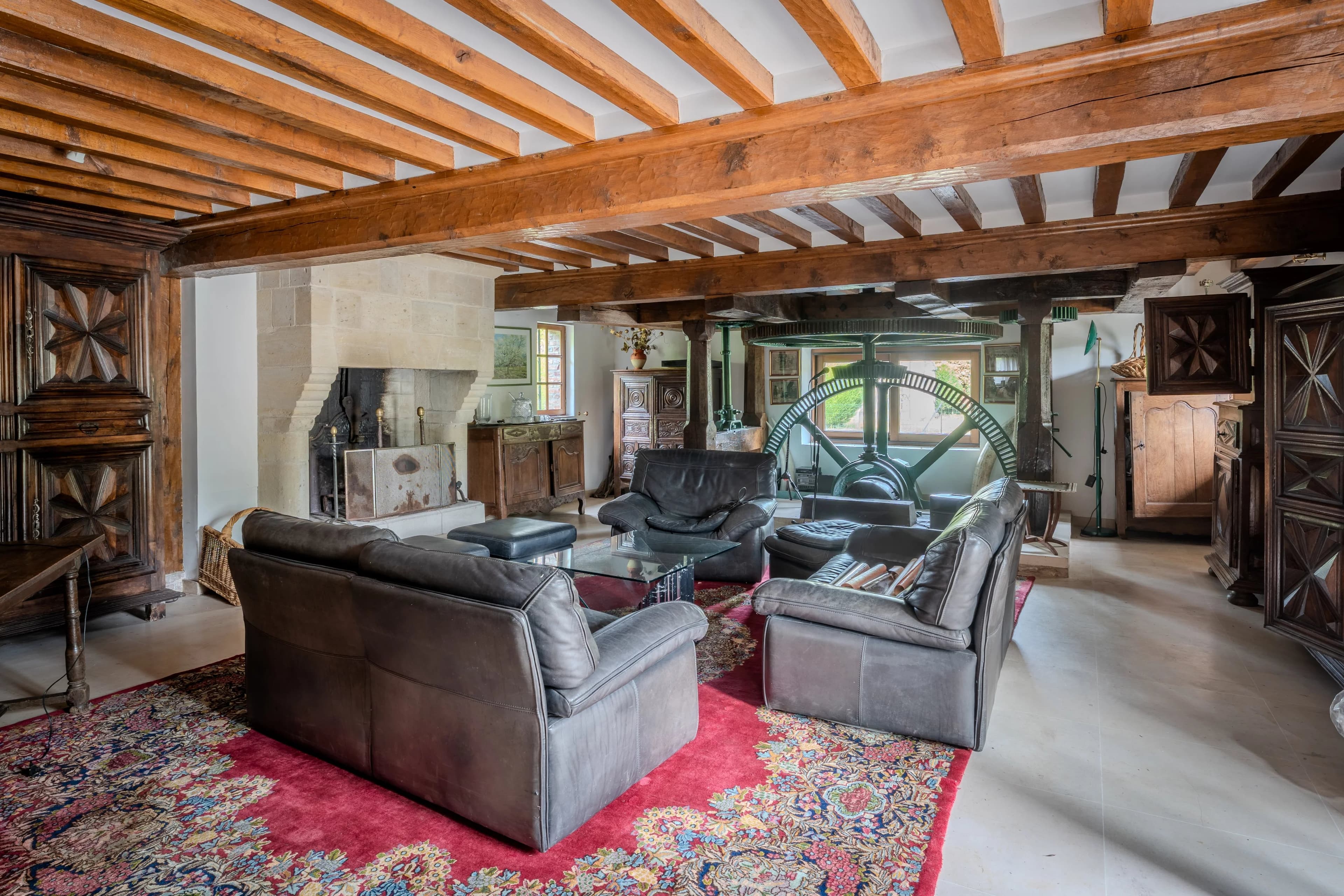DOMAINE DE 1 HECTARE AVEC RIVIÈRE, MOULIN ET MAISONS À COLOMBAGES - Photo 3