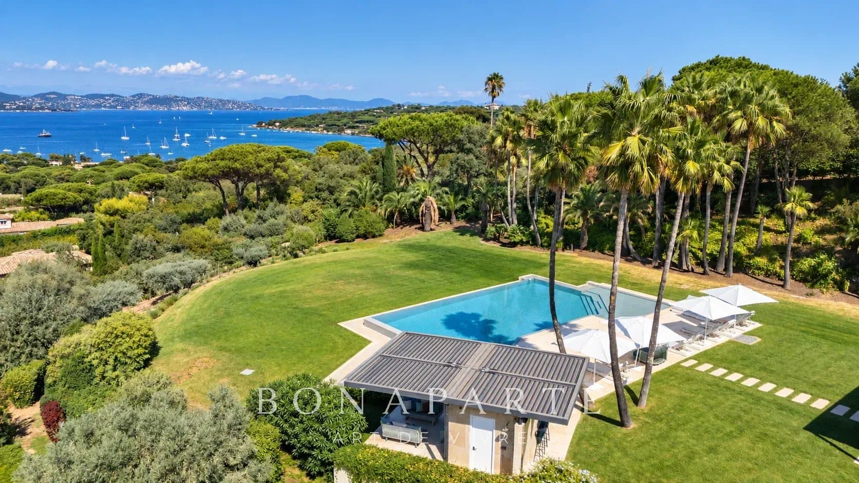 SAINT-TROPEZ — PROPRIÉTÉ D’EXCEPTION FACE À LA MÉDITERRANÉE - Photo 3