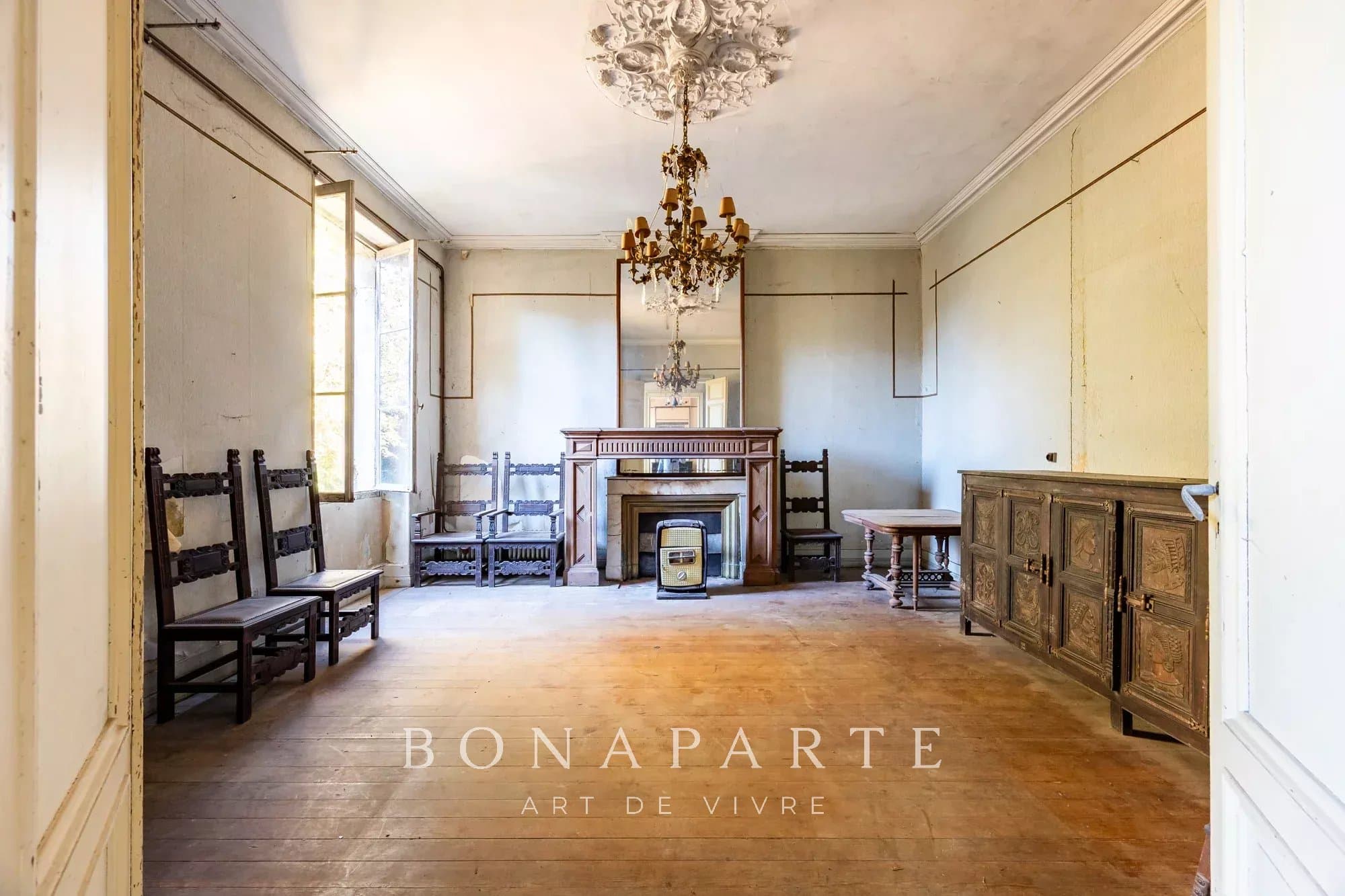 COUQUEQUES - CHATEAU DE 316 m², À RÉNOVER, À 25 MINUTES DES PLAGES OCEANES - Photo 6
