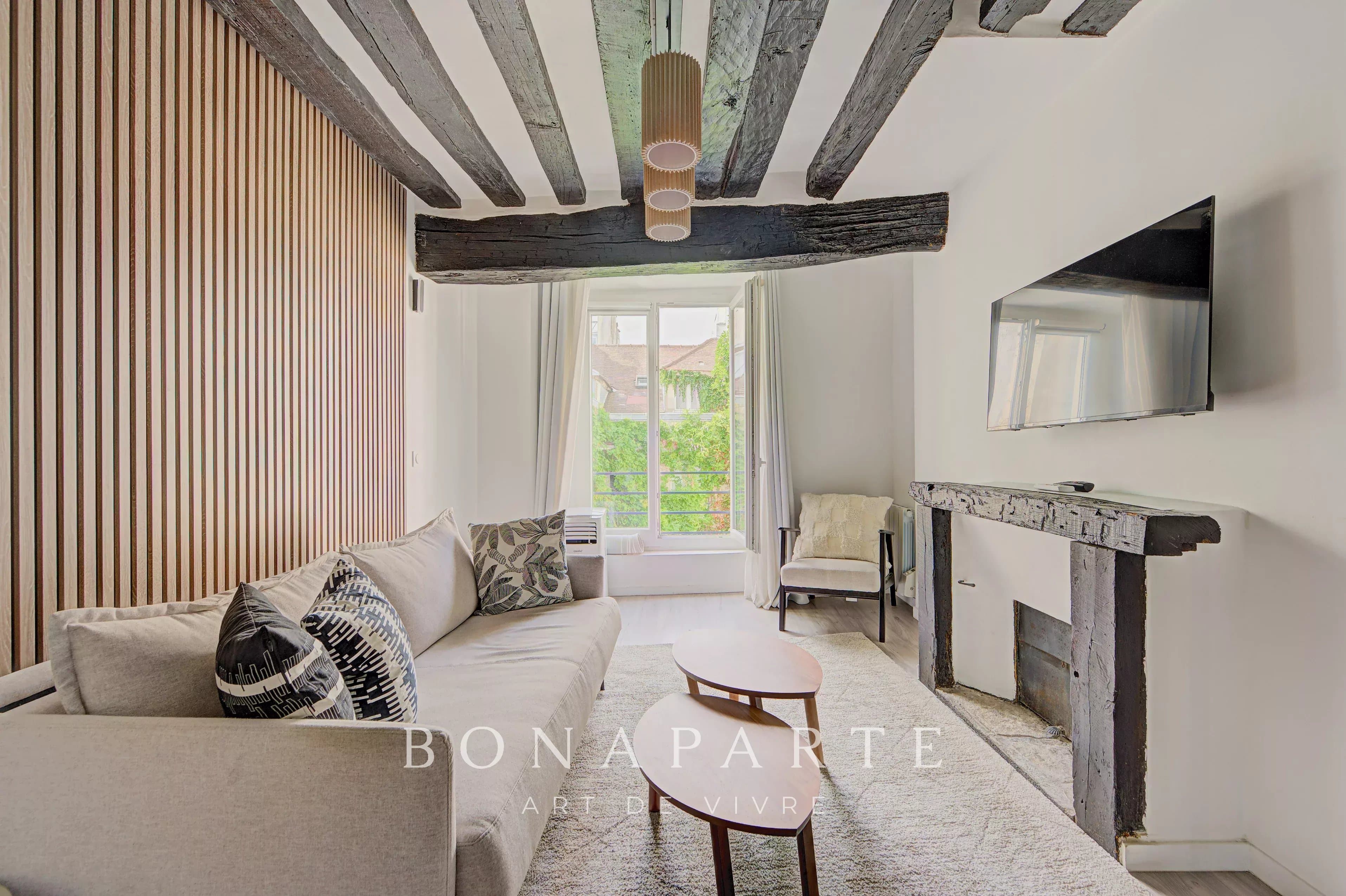Studio rénové – 23m² – Calme sur cour - Photo 4