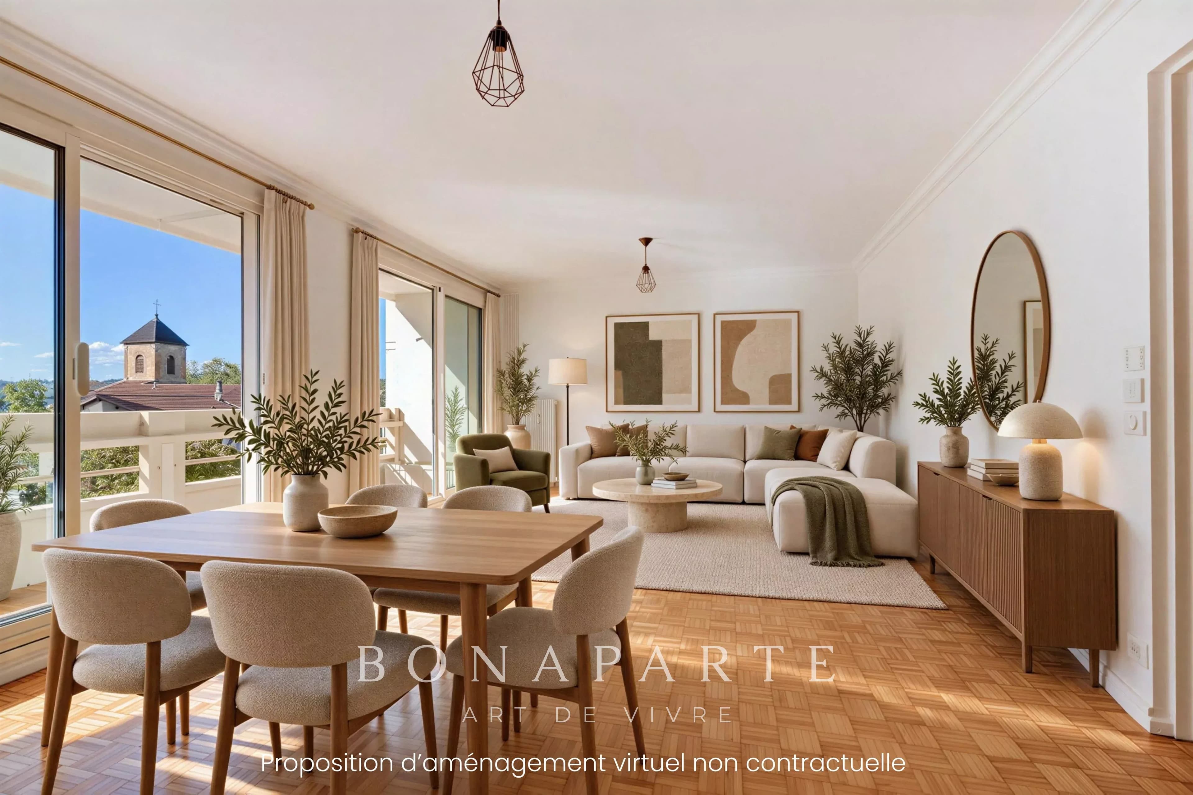 CUIRE LE HAUT / PIERRE BRUNIER - APPARTEMENT T4 / 2 CHAMBRES - AVEC RENOVATION ENERGETIQUE - Photo 1