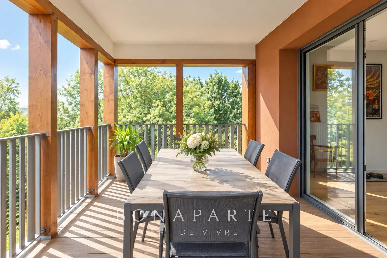 BAYONNE - Appartement 120 m2, vue sur les arbres - Photo 3