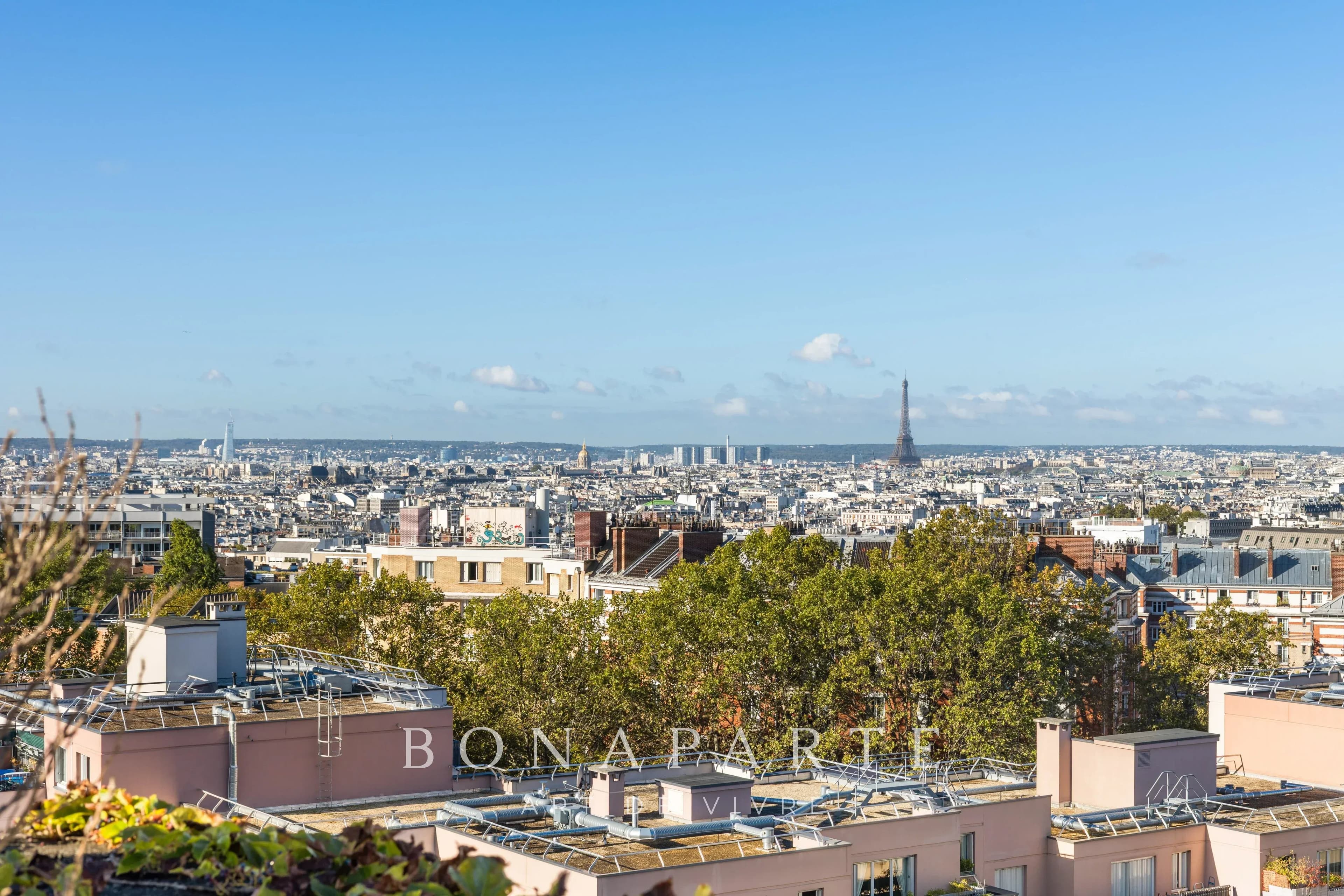 Paris 19 - Butte Bergeyre - Dernier étage - Rare duplex de 89m2 avec terrasse panoramique de 50m2 - Photo 5