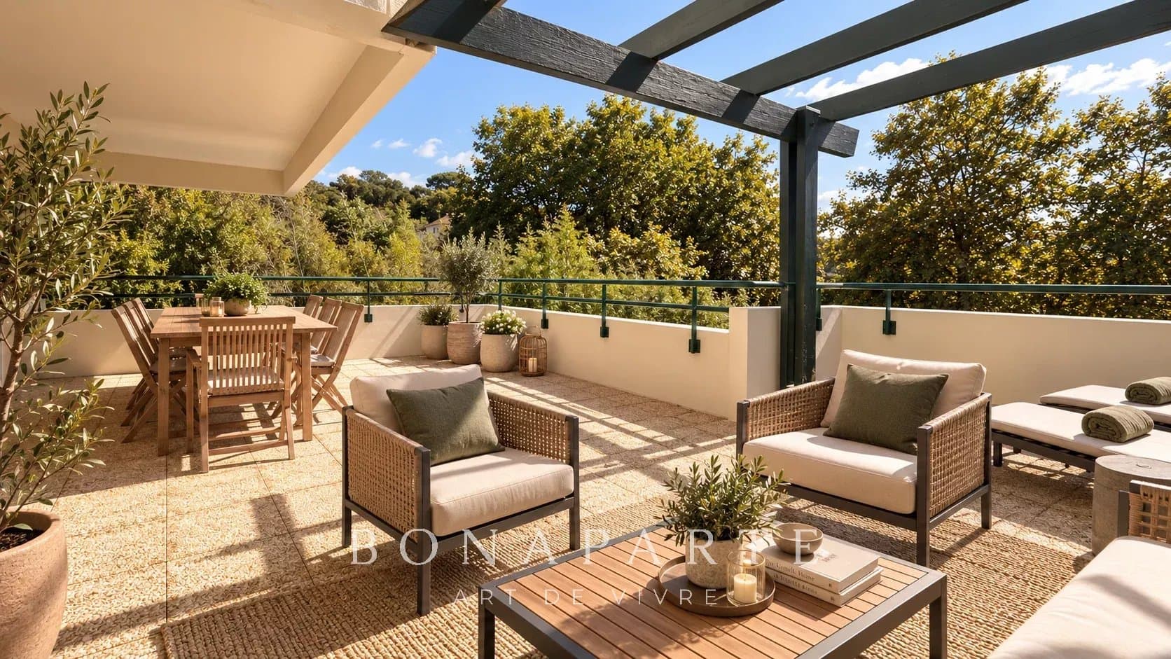 Biarritz Beaurivage – Terrasse plein sud, vue dégagée - Photo 4