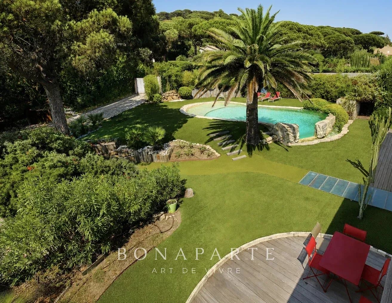 RAMATUELLE - DOMAINE DE L'ESCALET - VILLA CONTEMPORAINE À 150 M DE LA PLAGE - Photo 4