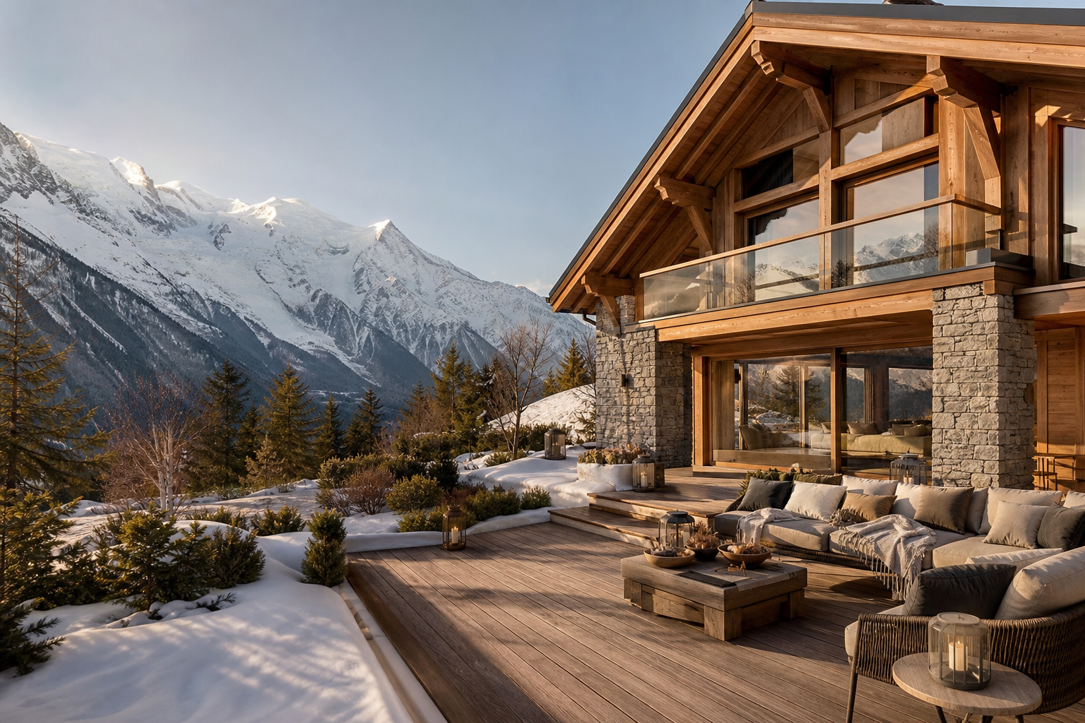 Chalet d'exception à Chamonix