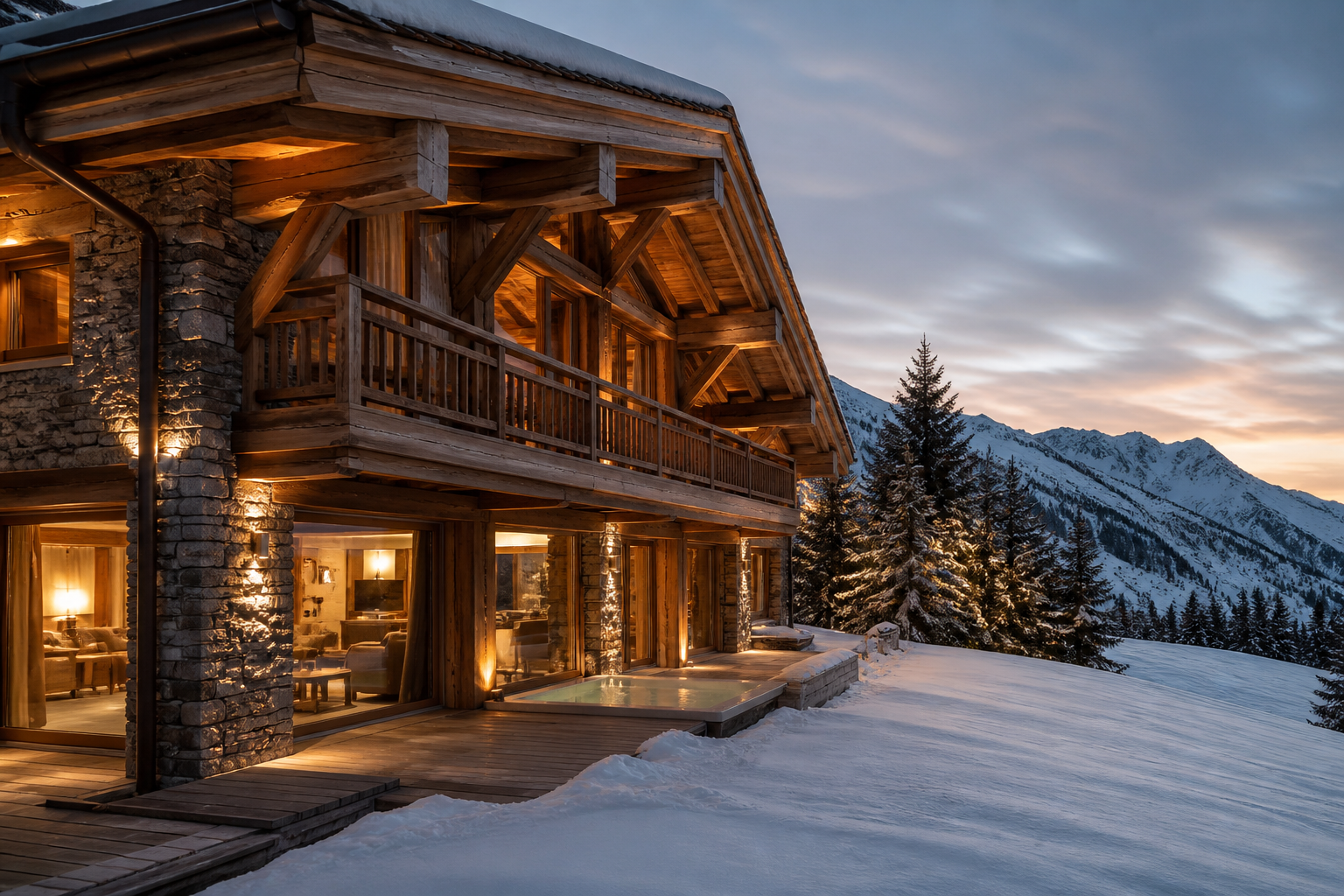Exceptional chalet in Courchevel