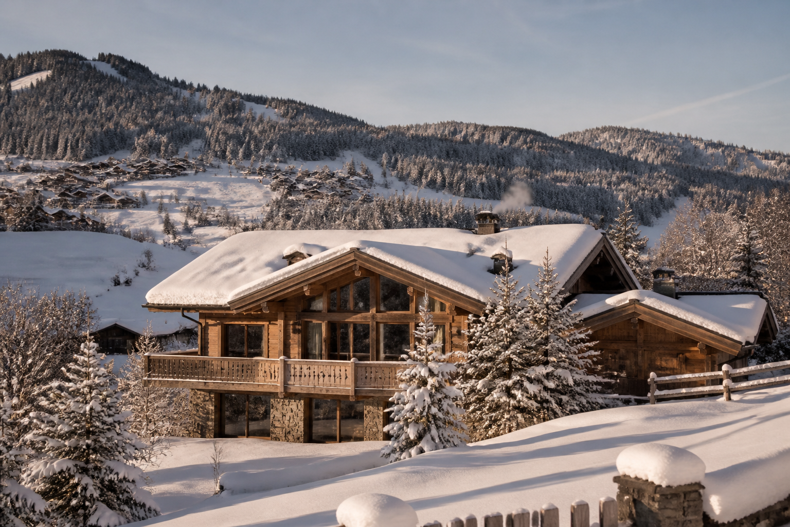 Chalet de prestige à Megève