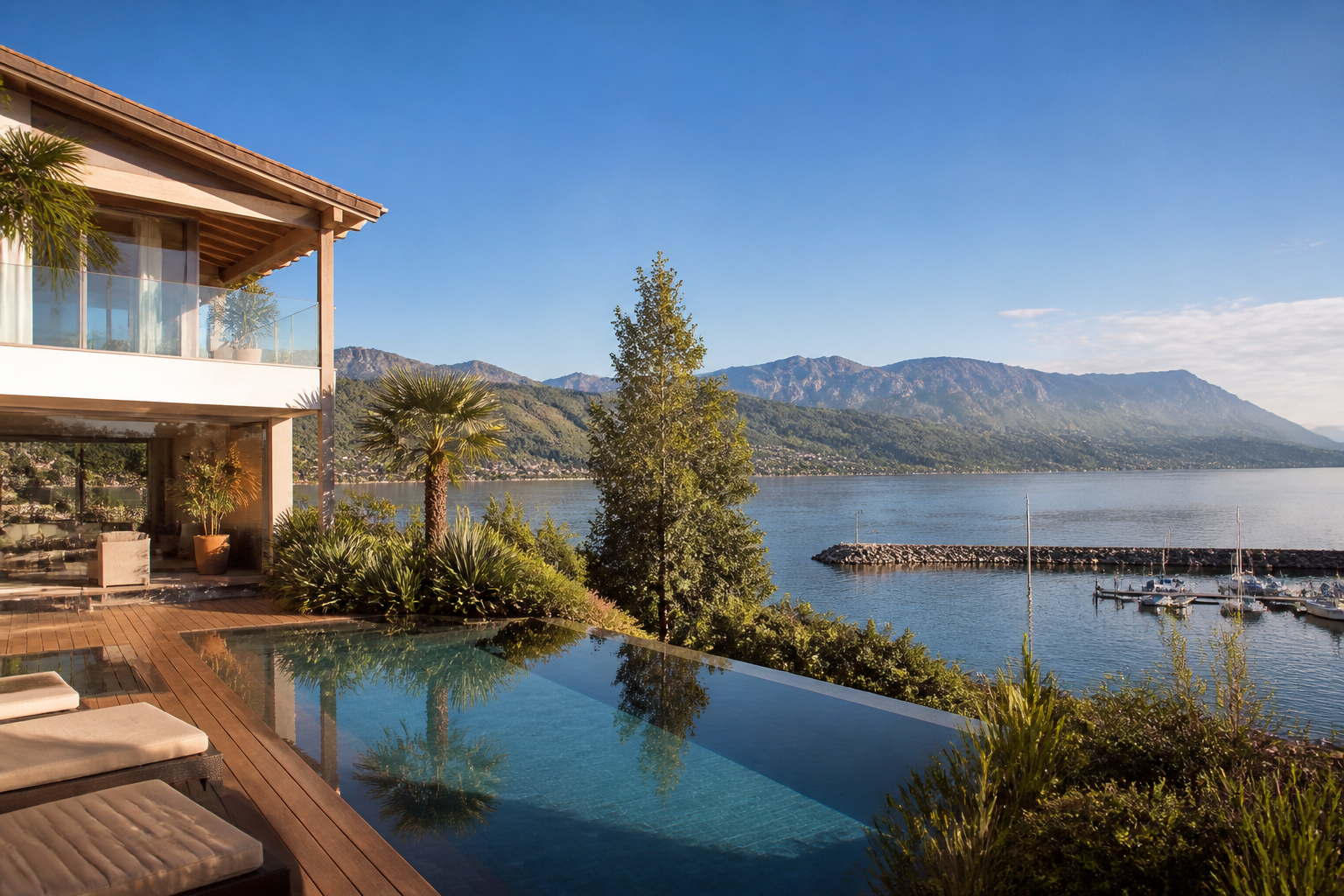 Lake-view villa in Thonon-les-Bains
