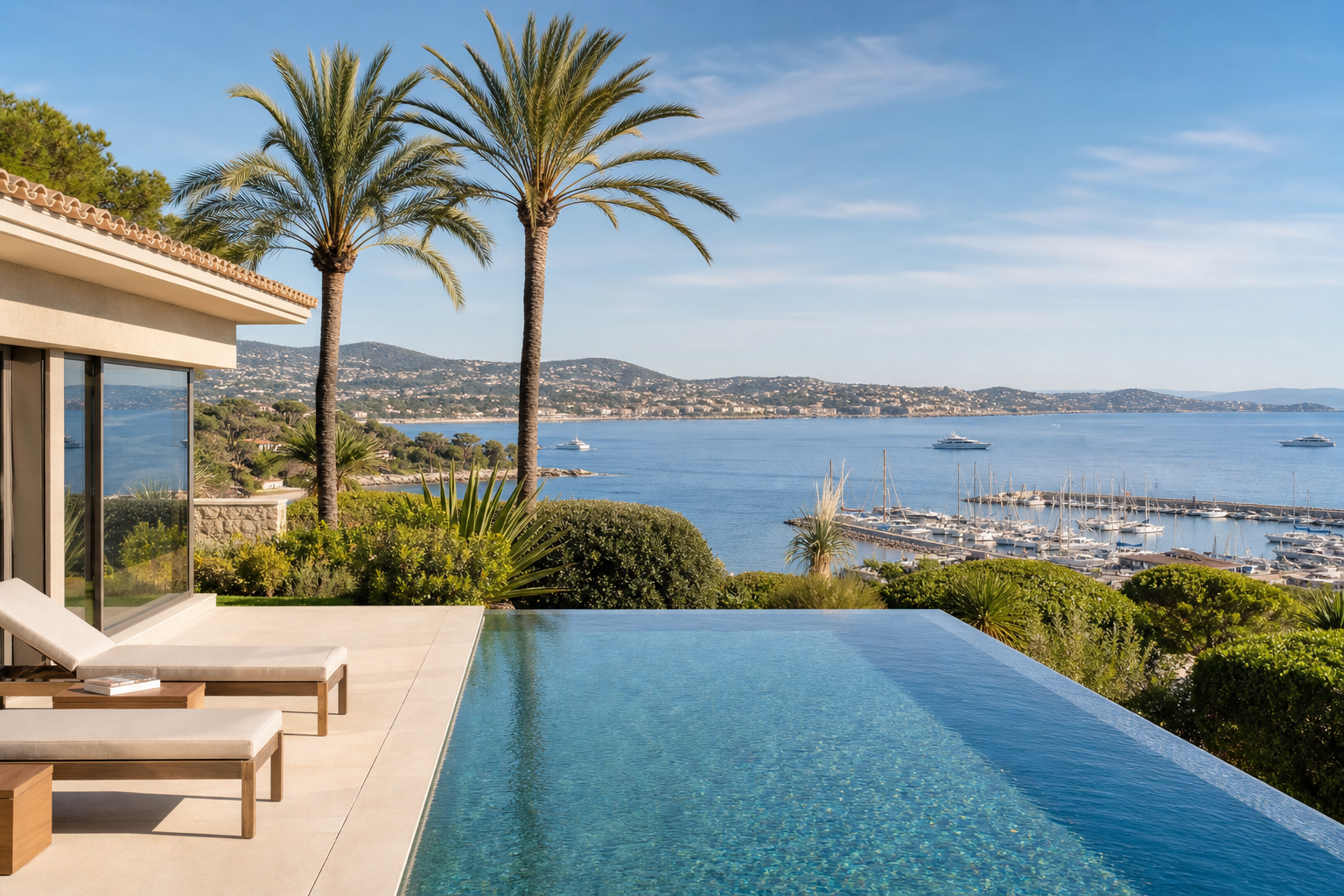 Villa vue mer à Sainte-Maxime