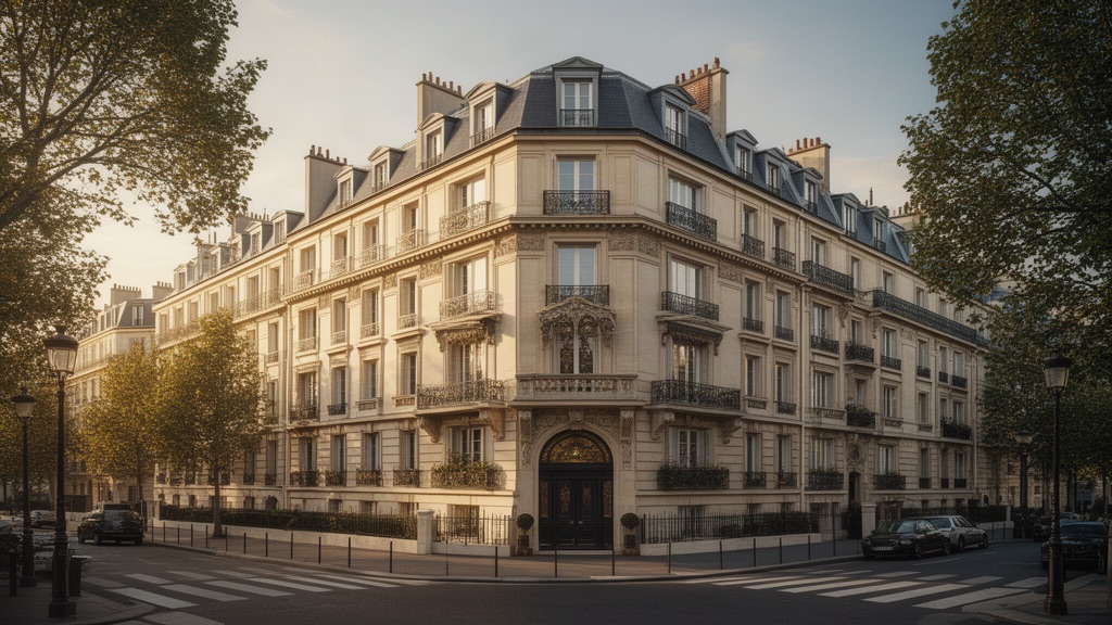 Prestige real estate in Paris 17th