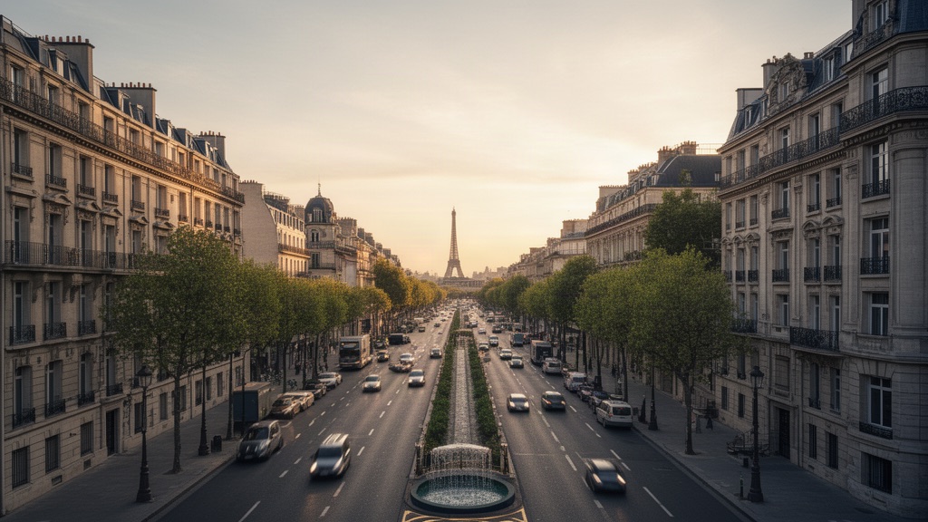Prestige real estate in Paris 8ème