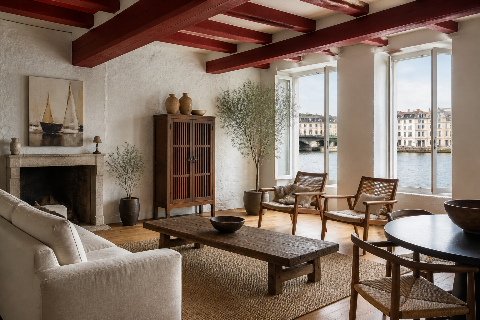 Character apartment in Bayonne