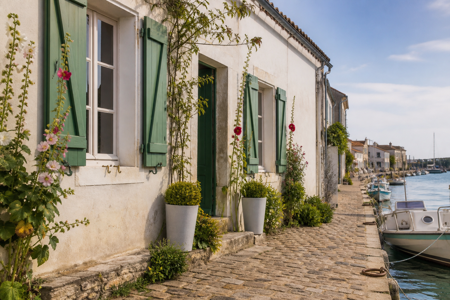 Maison rétaise à La Flotte